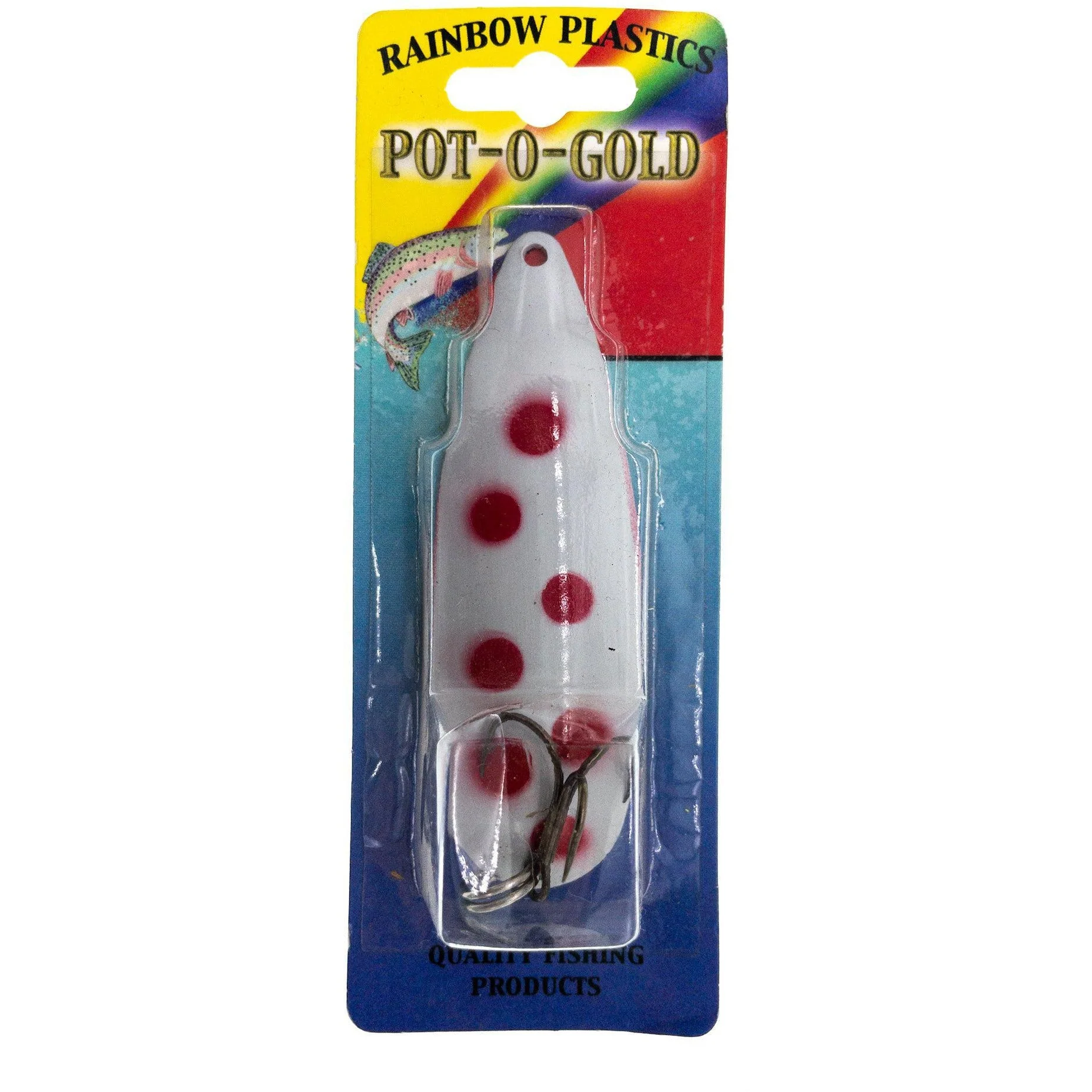 Rainbow Plastics Pot-O-Gold Casting/Trolling Spoon