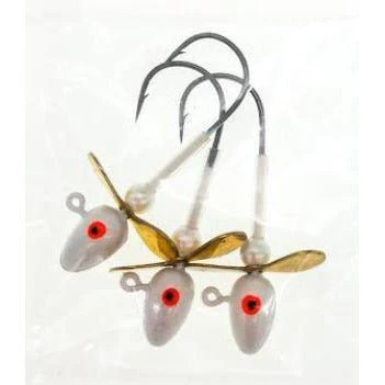 Propagator Bullethead Propeller Jigs Qty 3