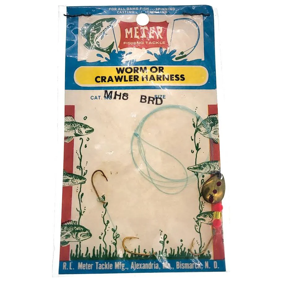 Meter Fishing Tackle Worm Harness Indiana Blade Qty 1