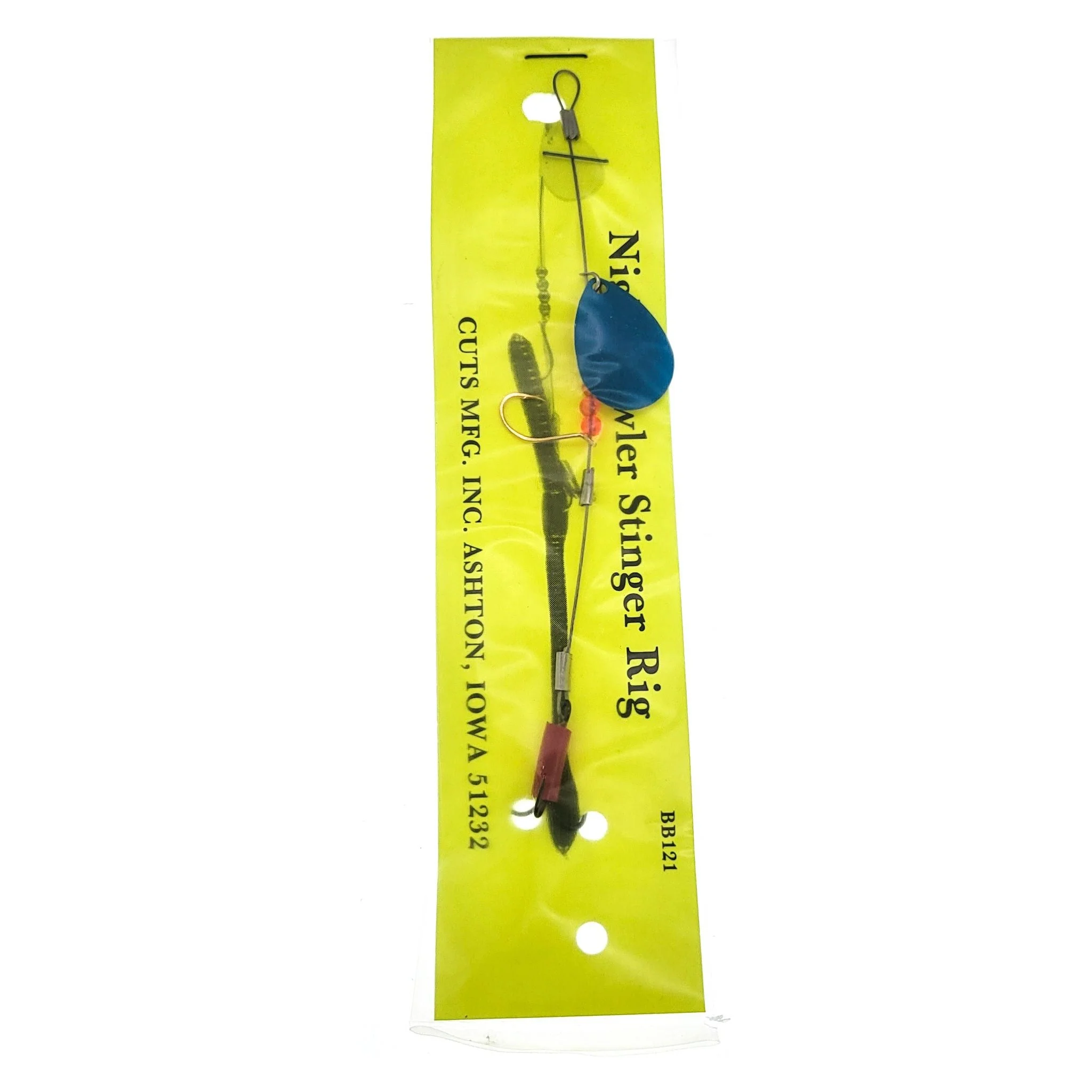 Better Baits Nightcrawler Stinger Rig Qty 1
