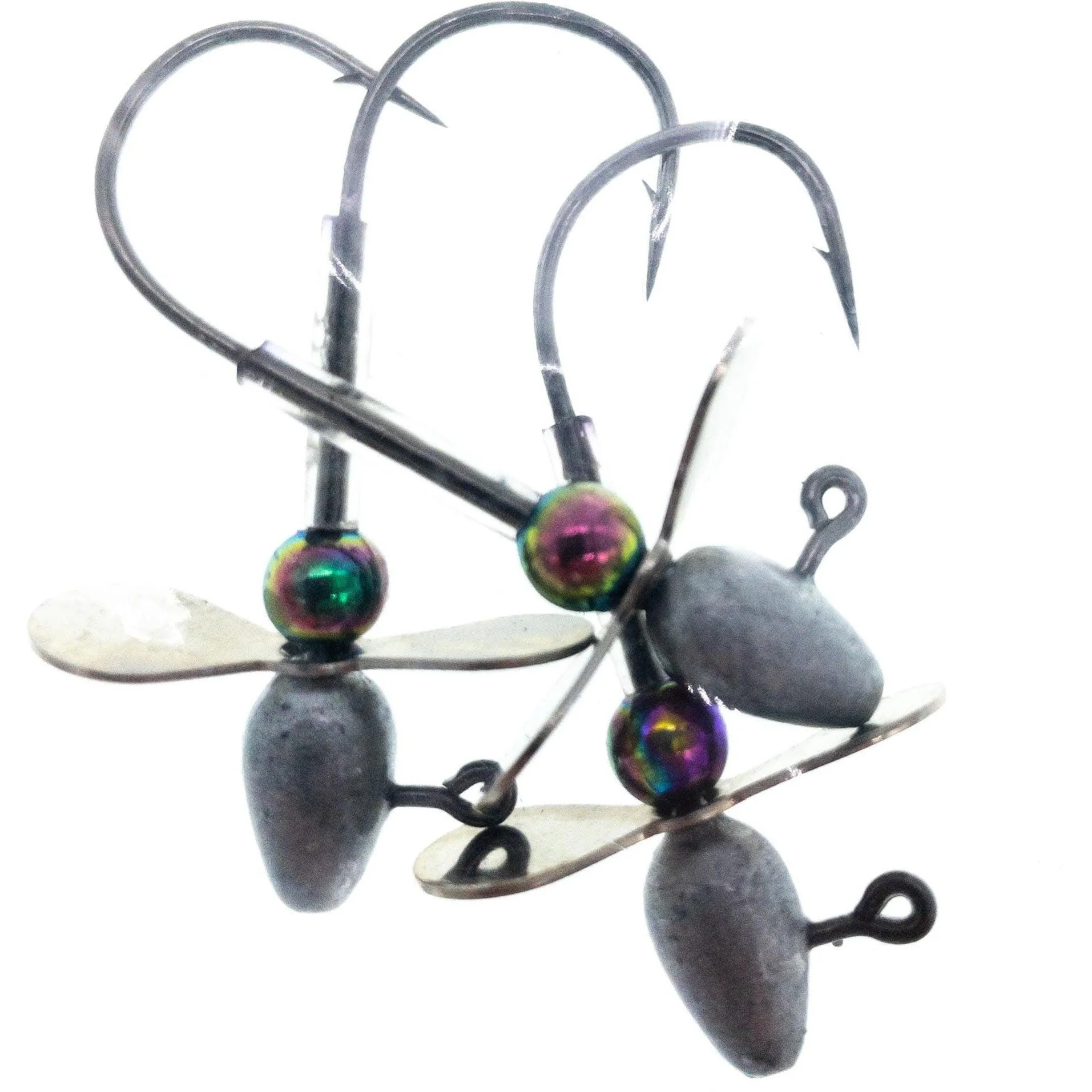 Propagator Bullethead Propeller Jigs Qty 3