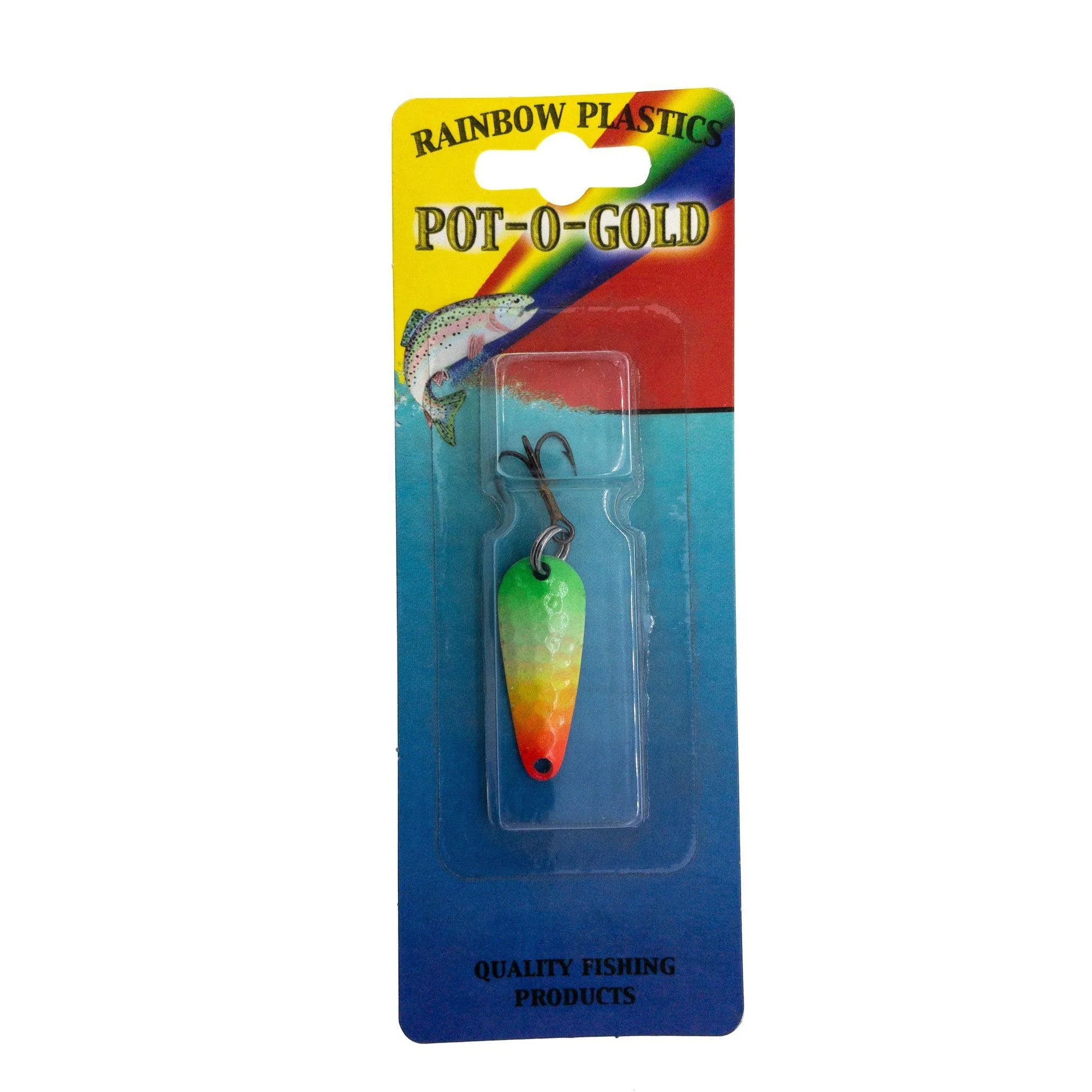 Rainbow Plastics Pot-O-Gold Casting/Trolling Spoon