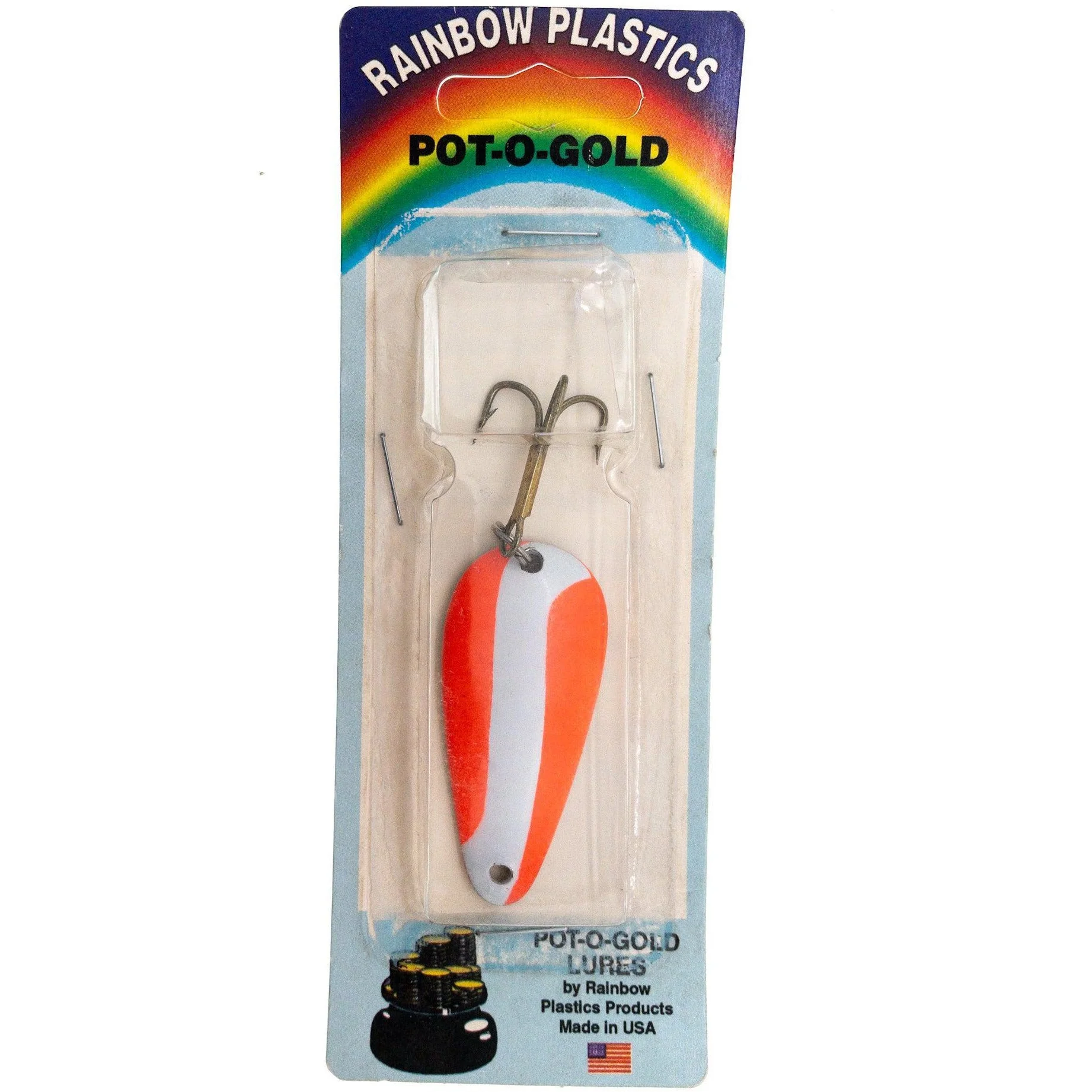 Rainbow Plastics Pot-O-Gold Casting/Trolling Spoon