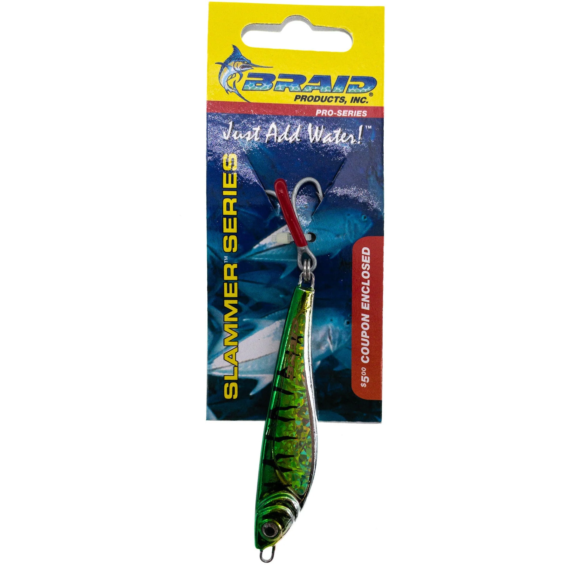 Braid Slammer Saltwater and Inshore Jigs Prism Series
