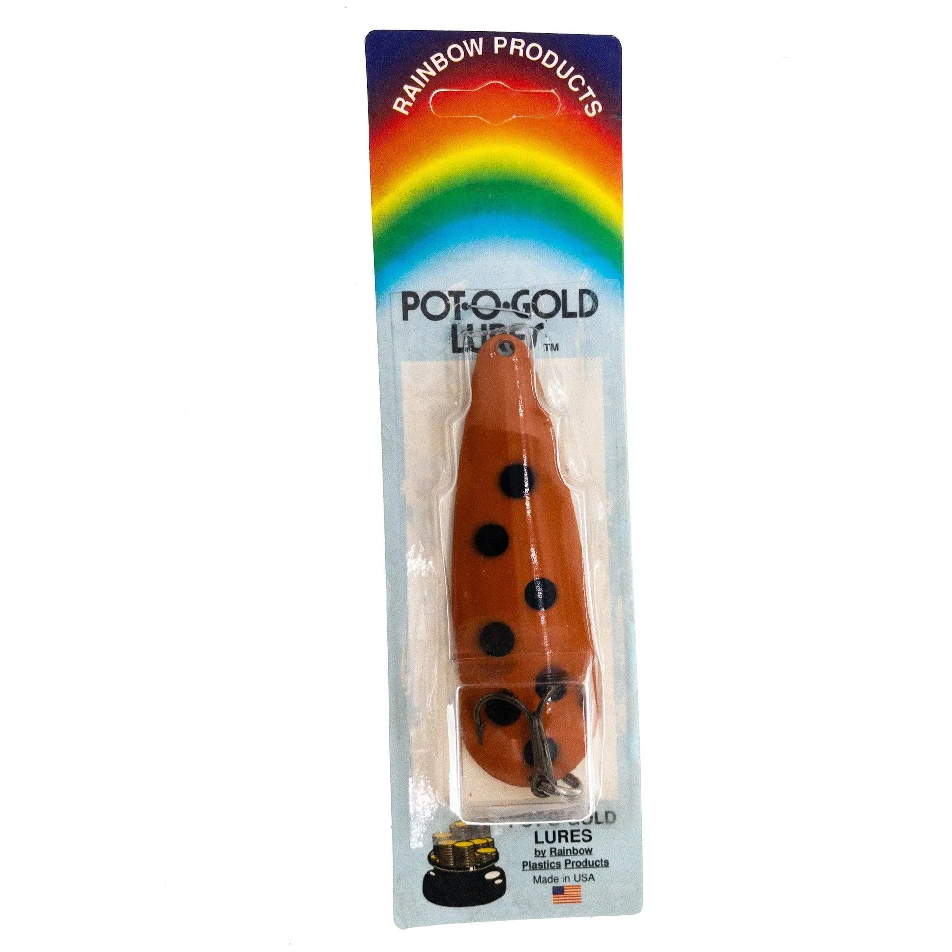 Rainbow Plastics Pot-O-Gold Casting/Trolling Spoon