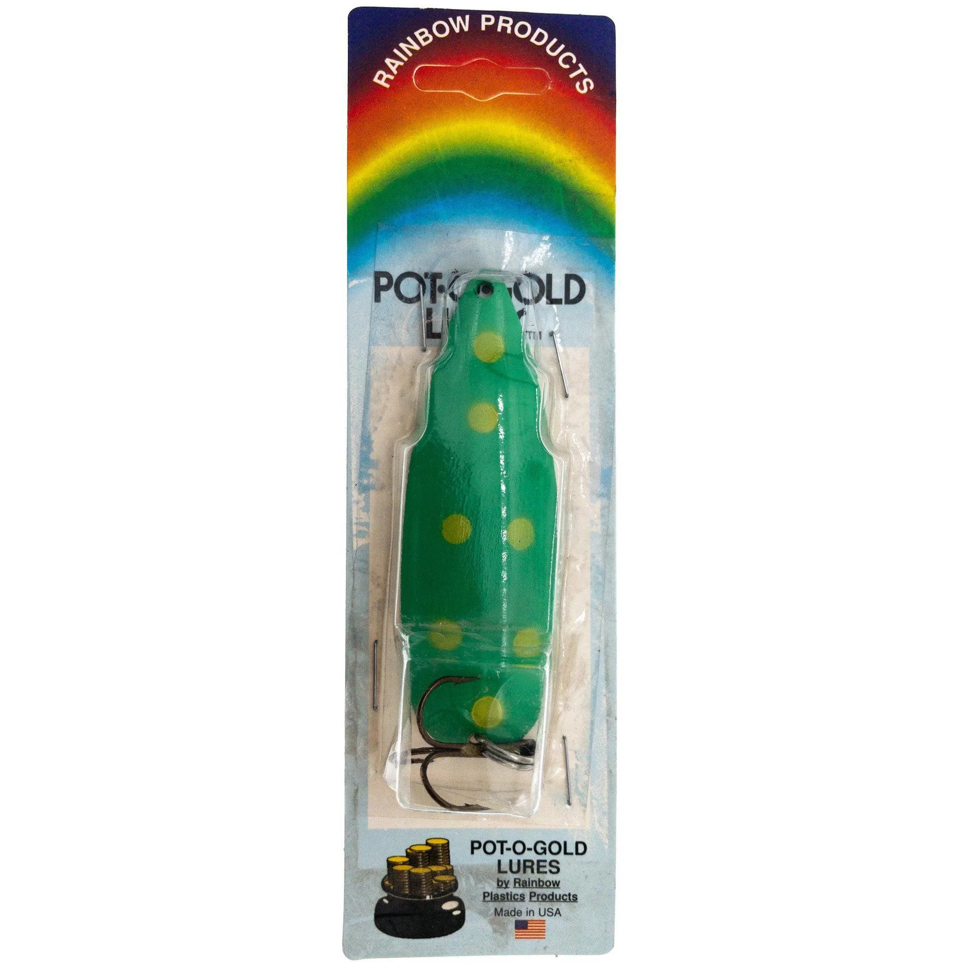 Rainbow Plastics Pot-O-Gold Casting/Trolling Spoon