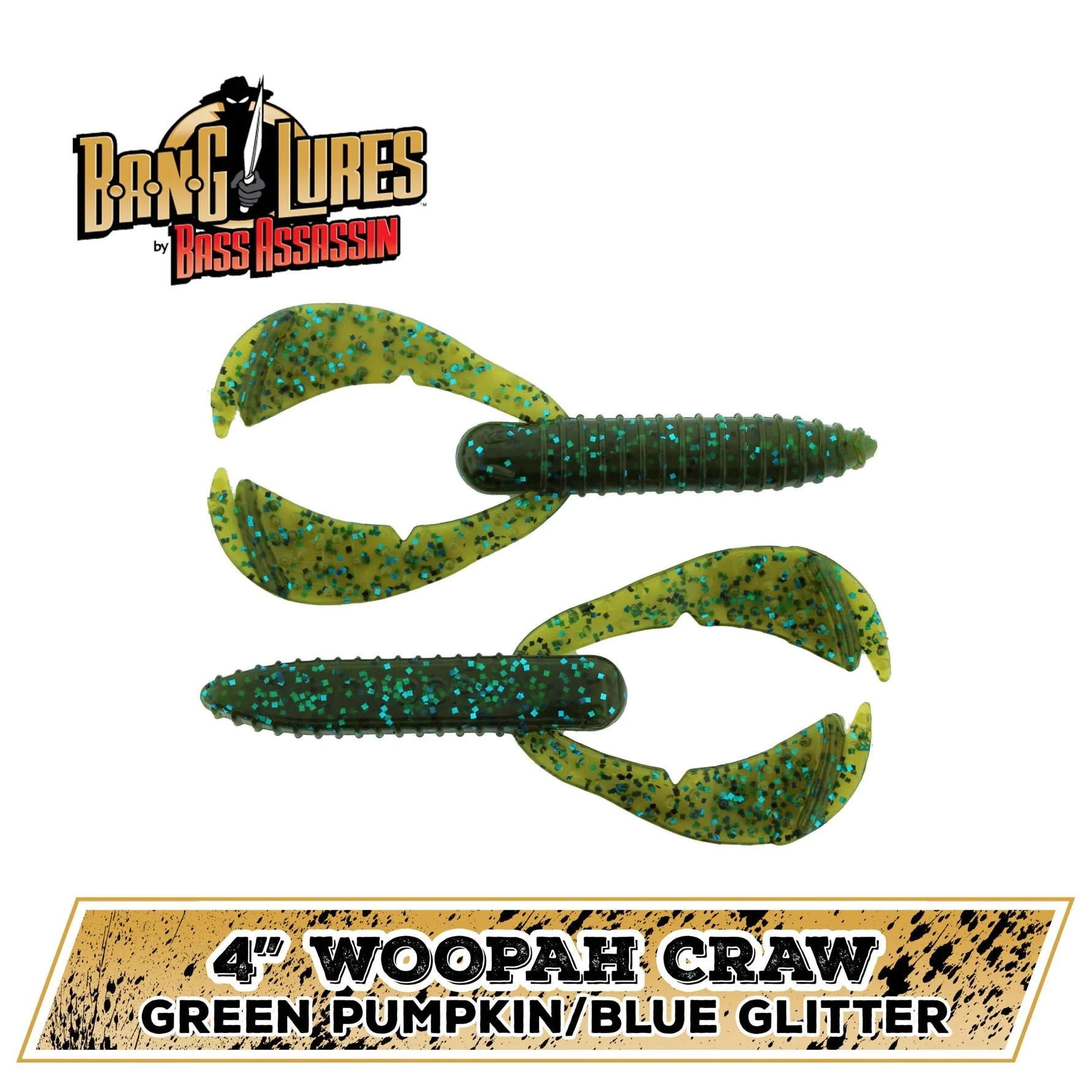 Bass Assassin Woopah Craw 4