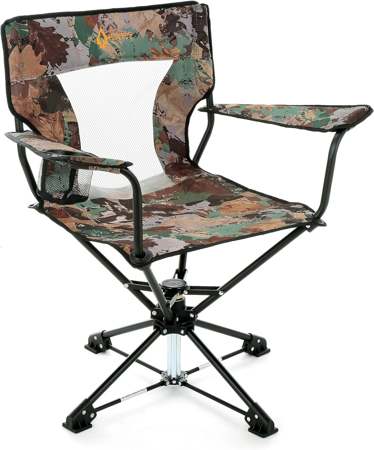 360° Degree Swivel Hunting Chair with Armrests