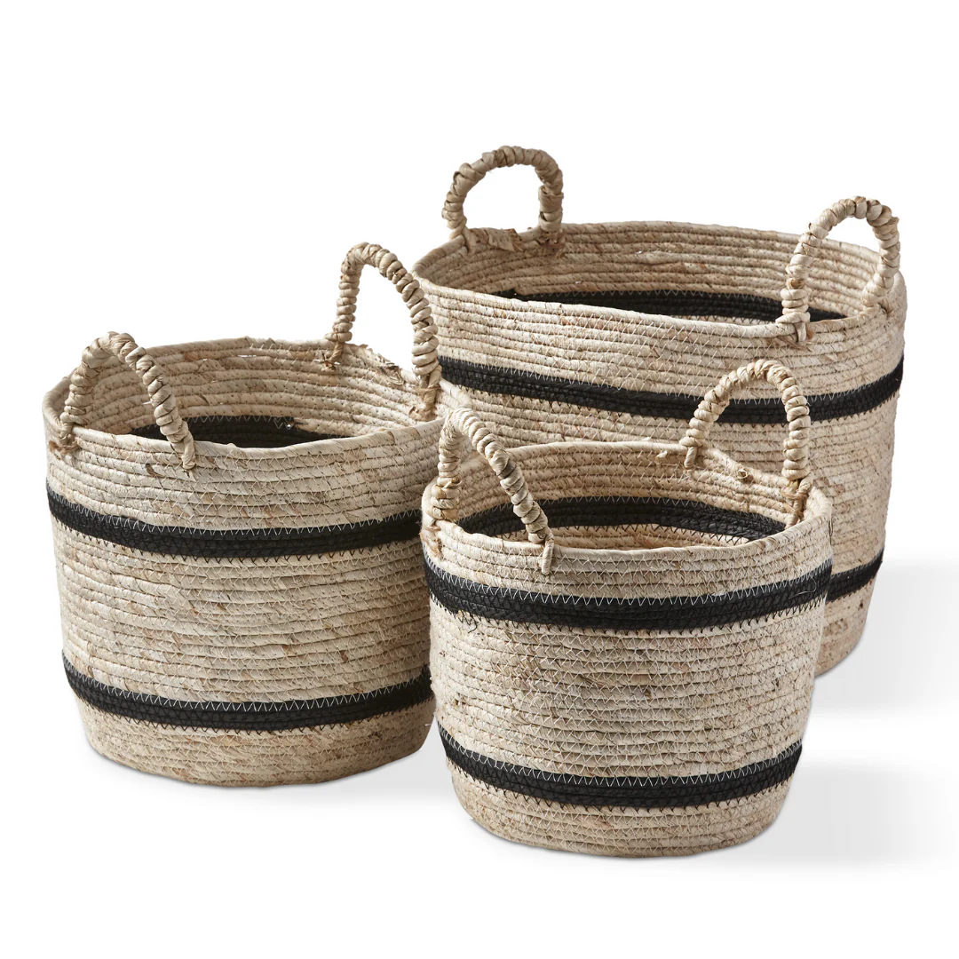 Maize Stripe Baskets