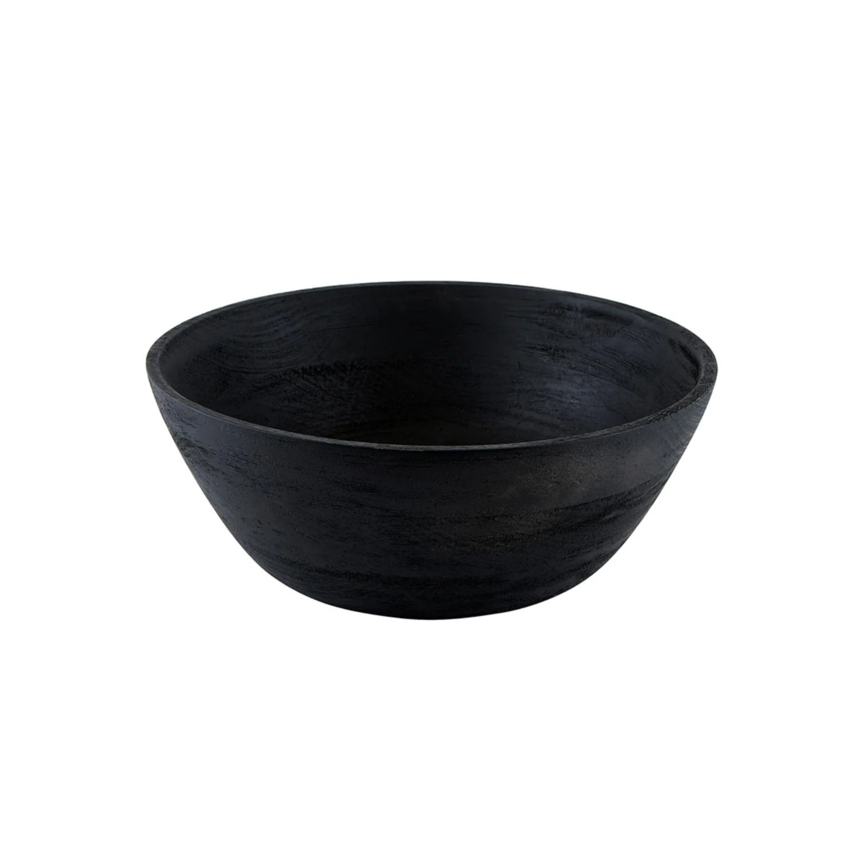 Black Wood Bowl