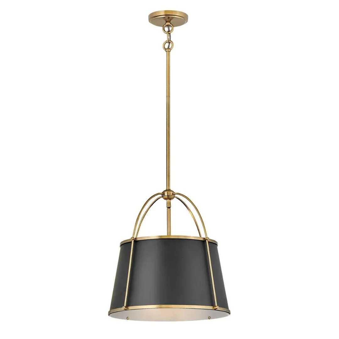 Clarke Medium Metal Pendant