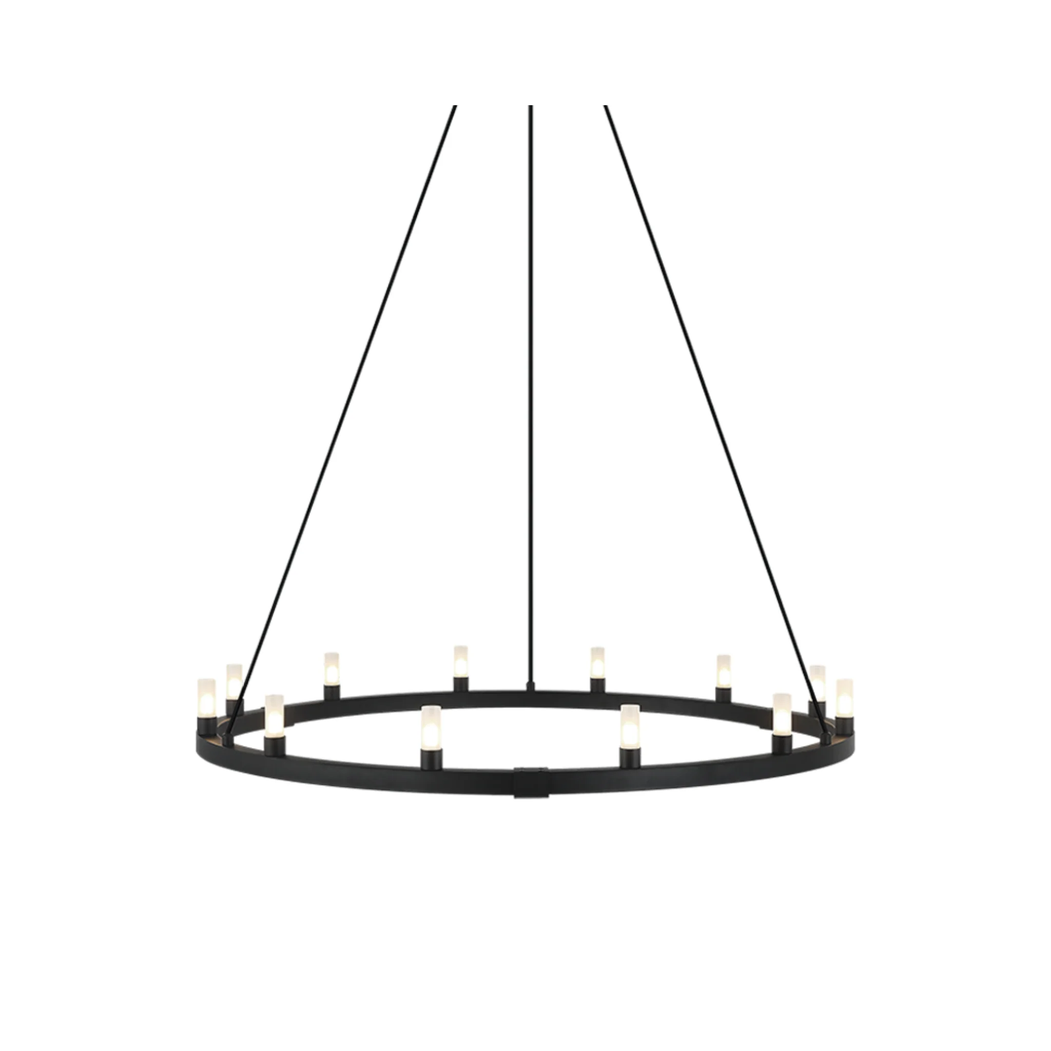 Cascadian Large Round Chandelier