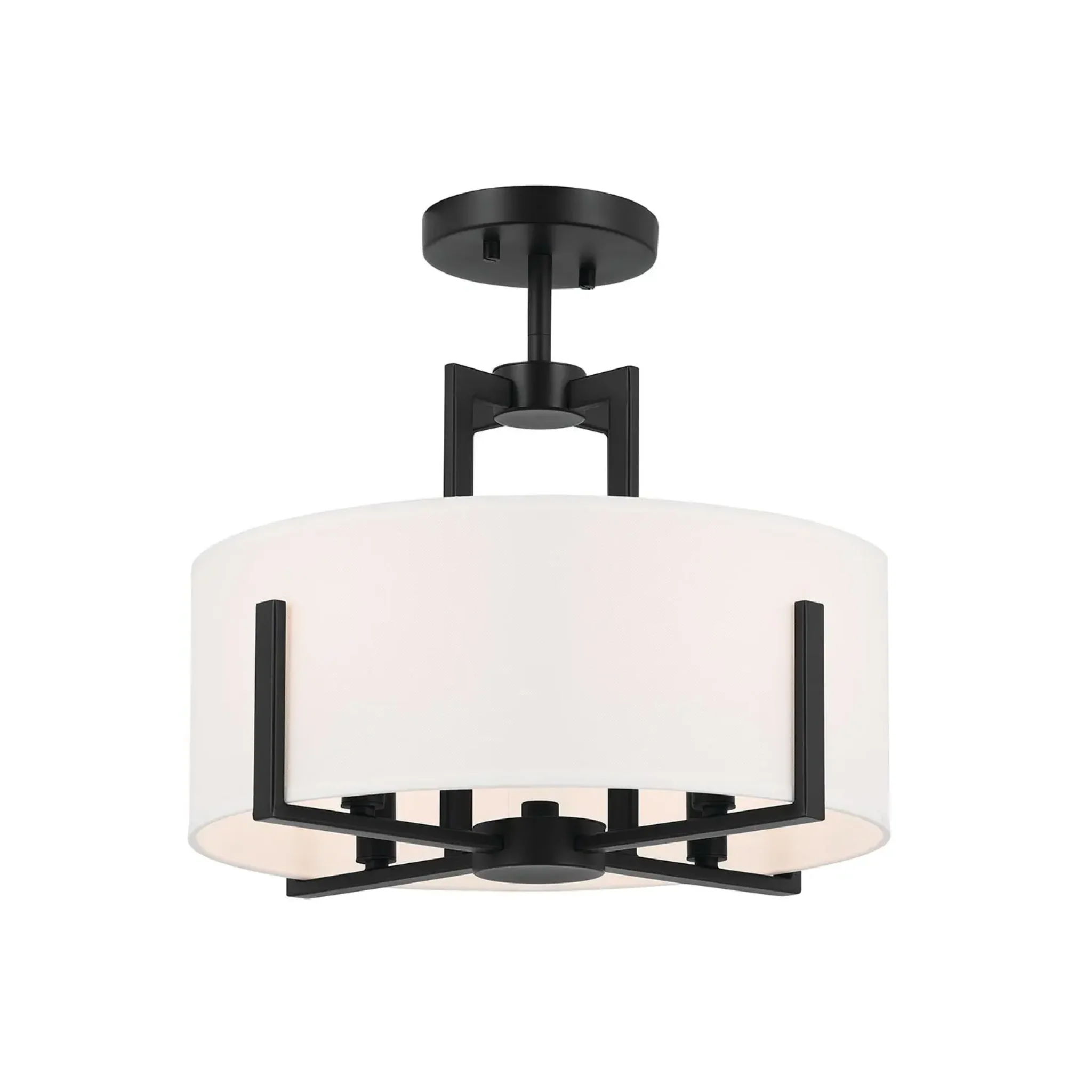 Malen Medium Semi Flushmount