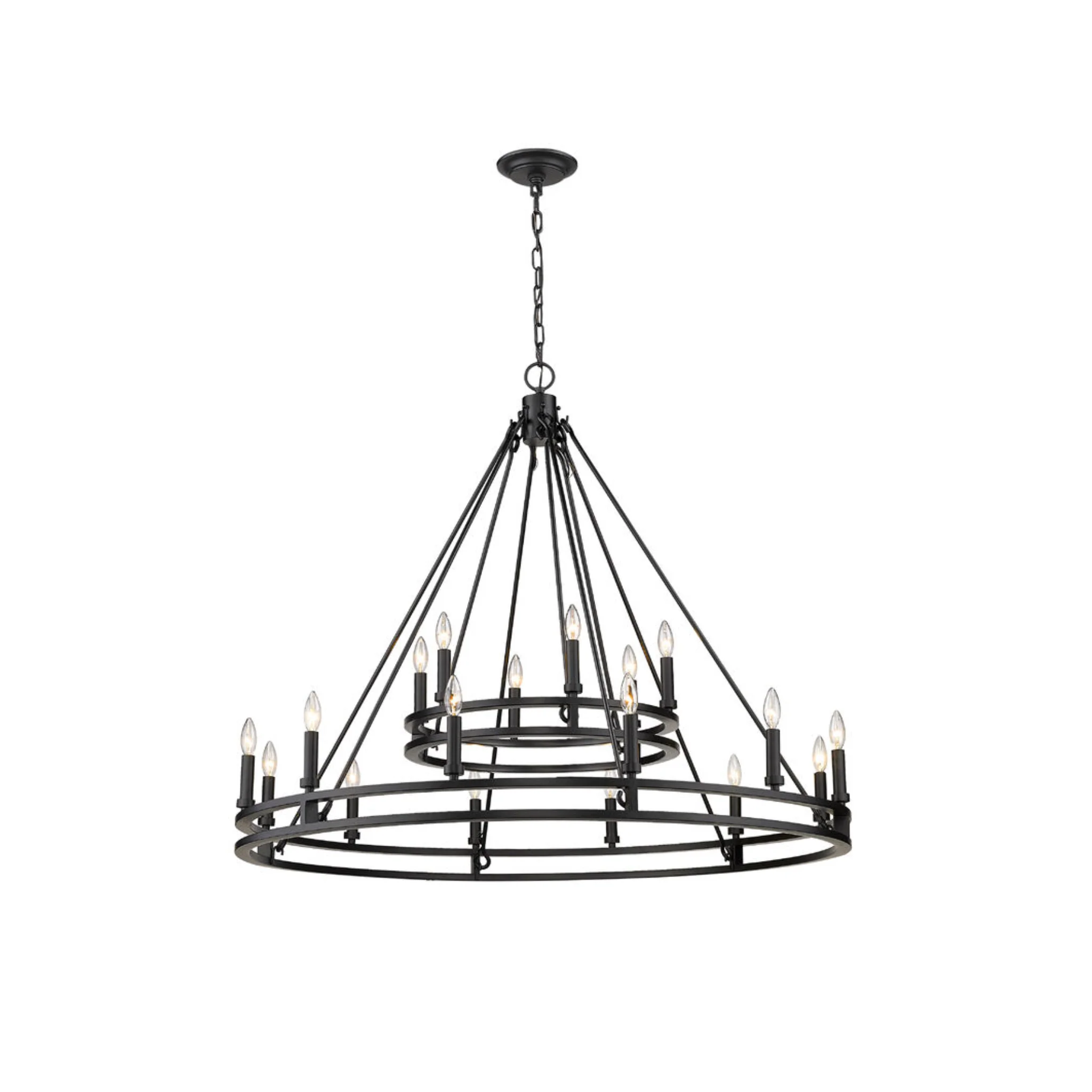 Dennison 2-Tier Chandelier