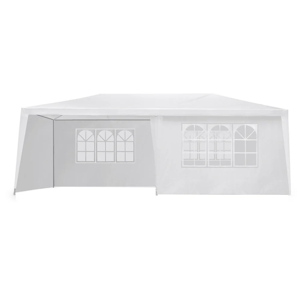 Gazebo Outdoor Marquee Wedding Gazebos Party Tent Camping White 3x6m