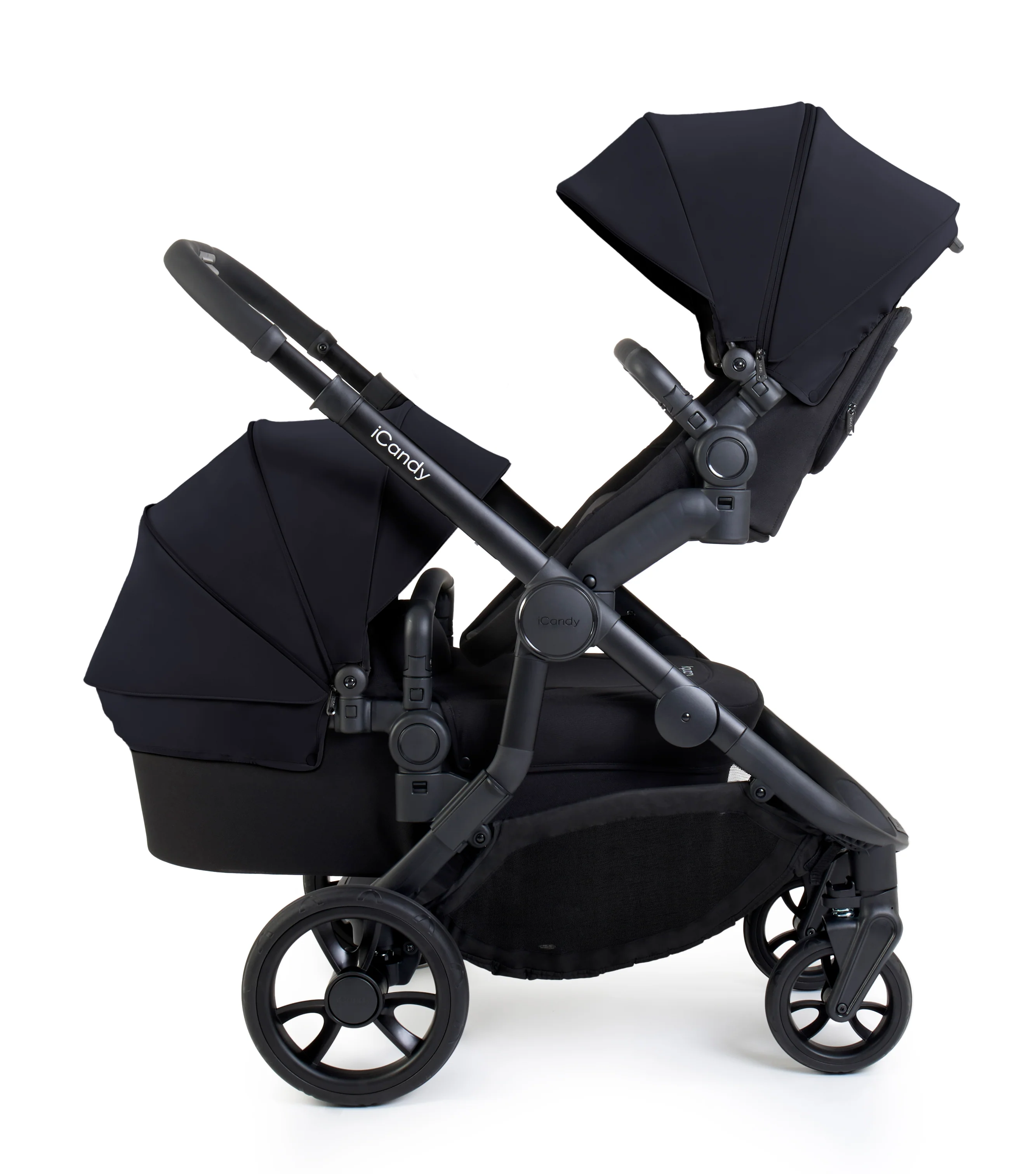 Orange 4 Pushchair - Black