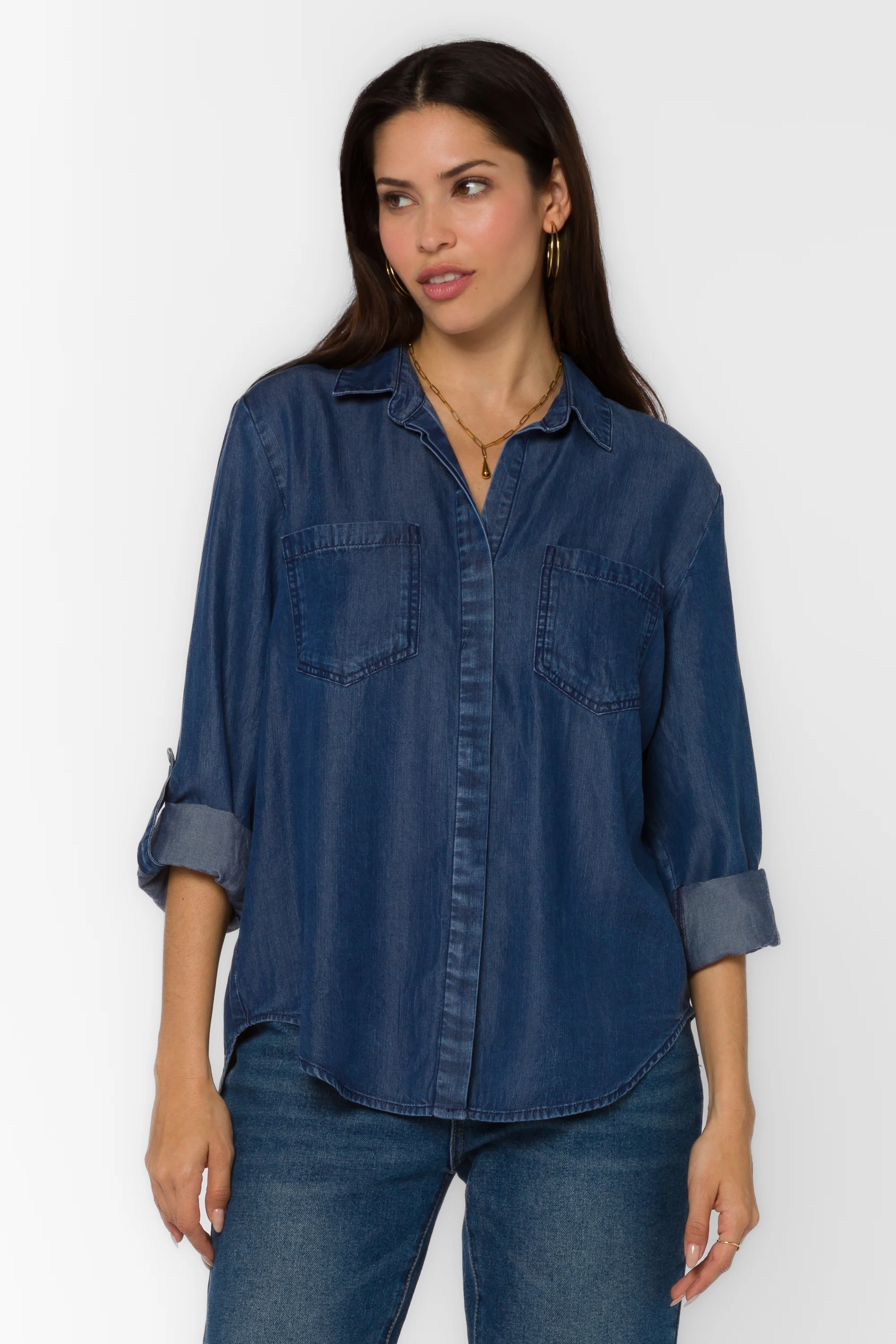 Riley Daphne Blue Shirt