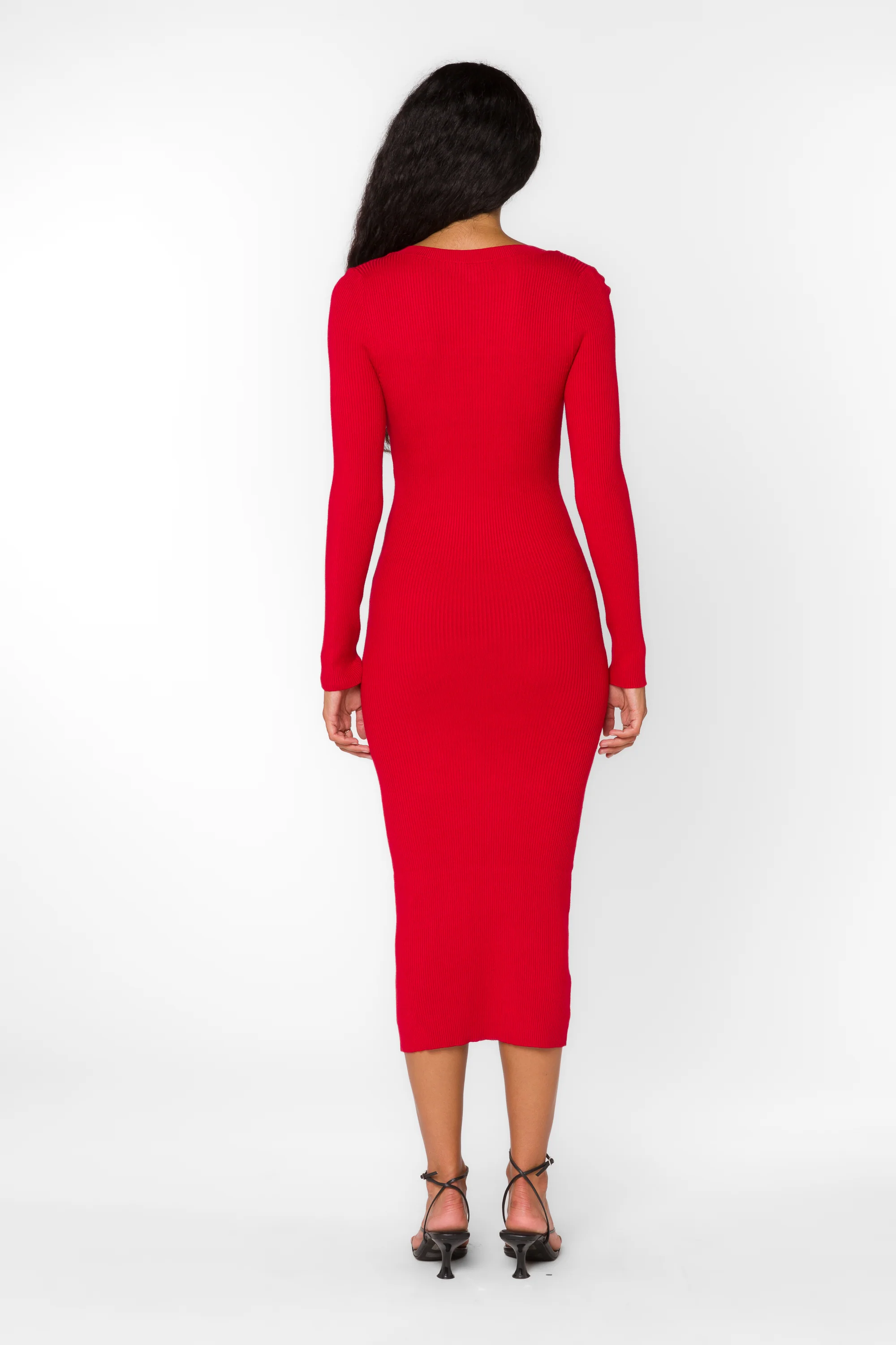 Rasha Red Pepper Dress