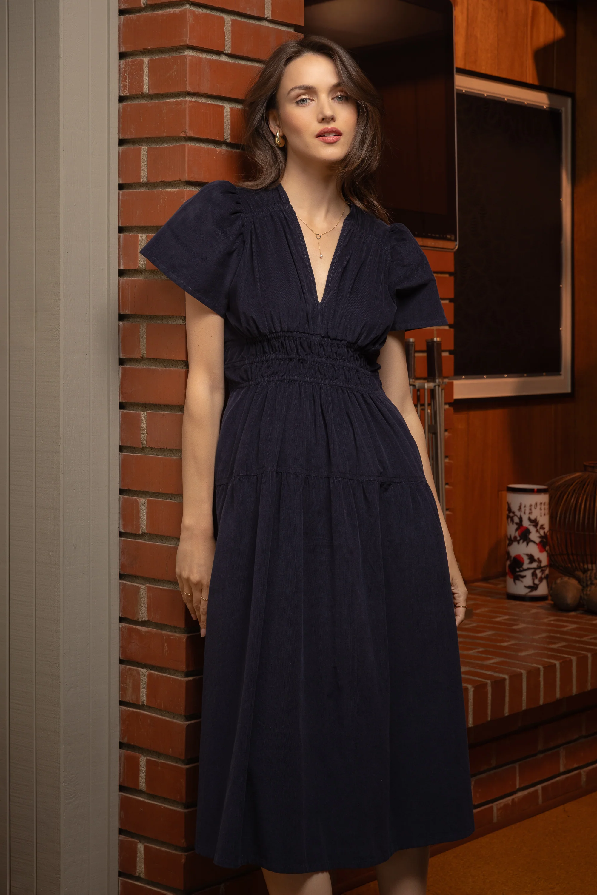 Julissa Dark Navy Dress