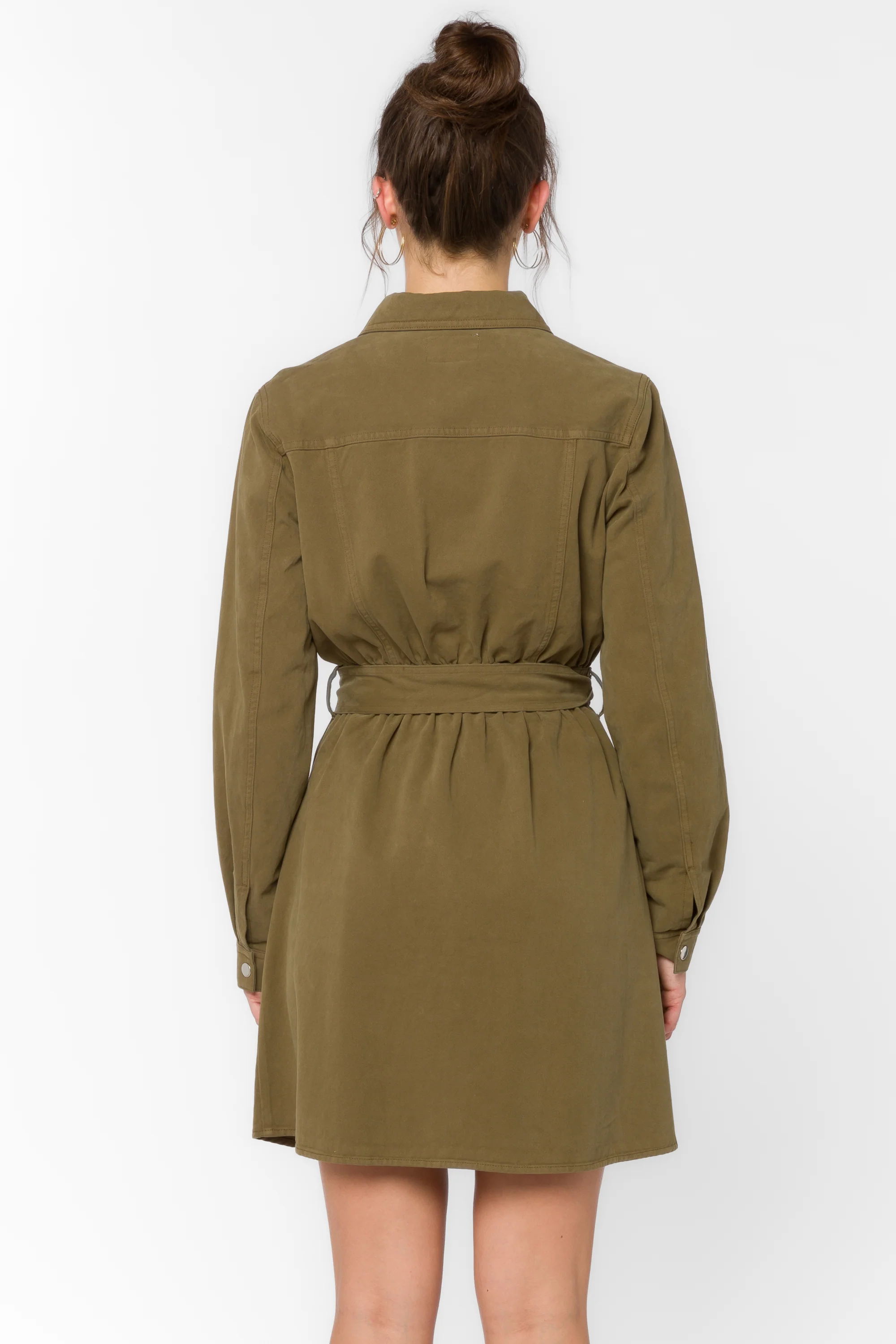 Deena Pesto Green Dress