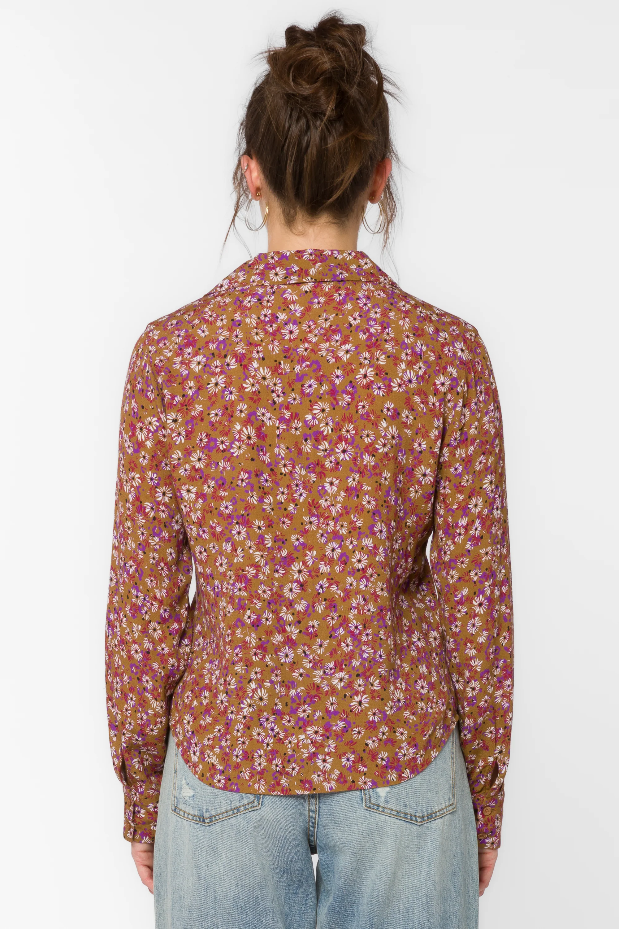 Tucker Golden Ditsy Floral Shirt