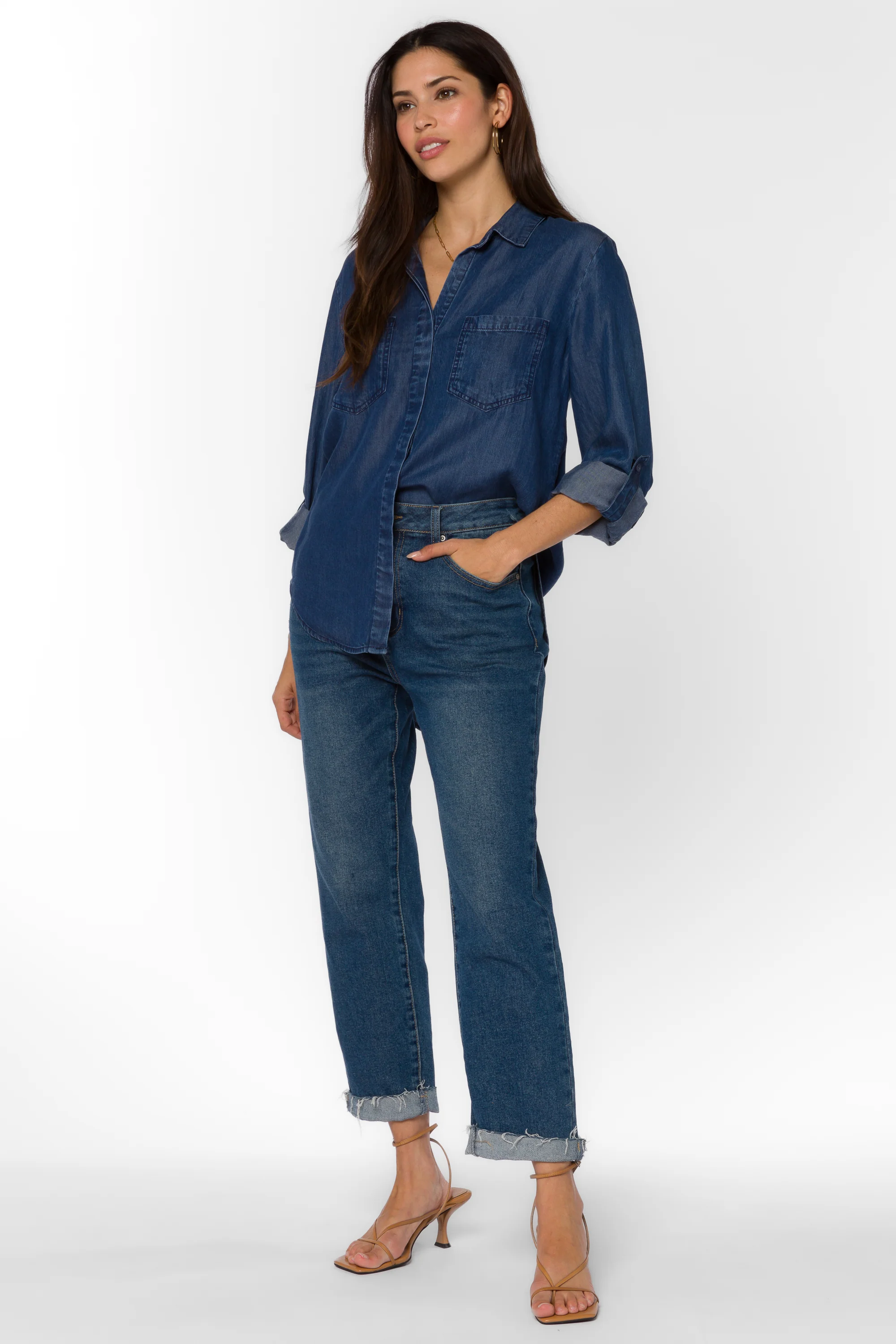 Riley Daphne Blue Shirt