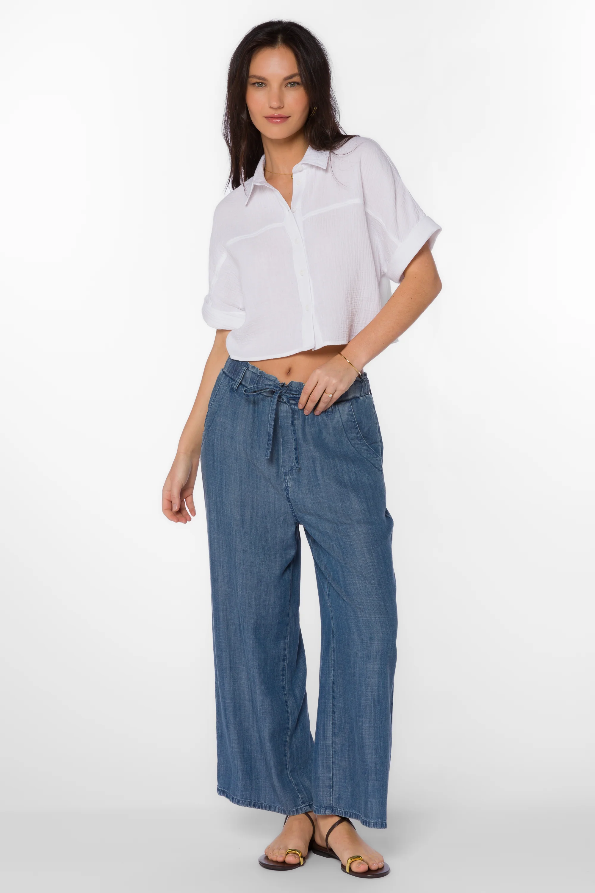 Trista Optic White Shirt