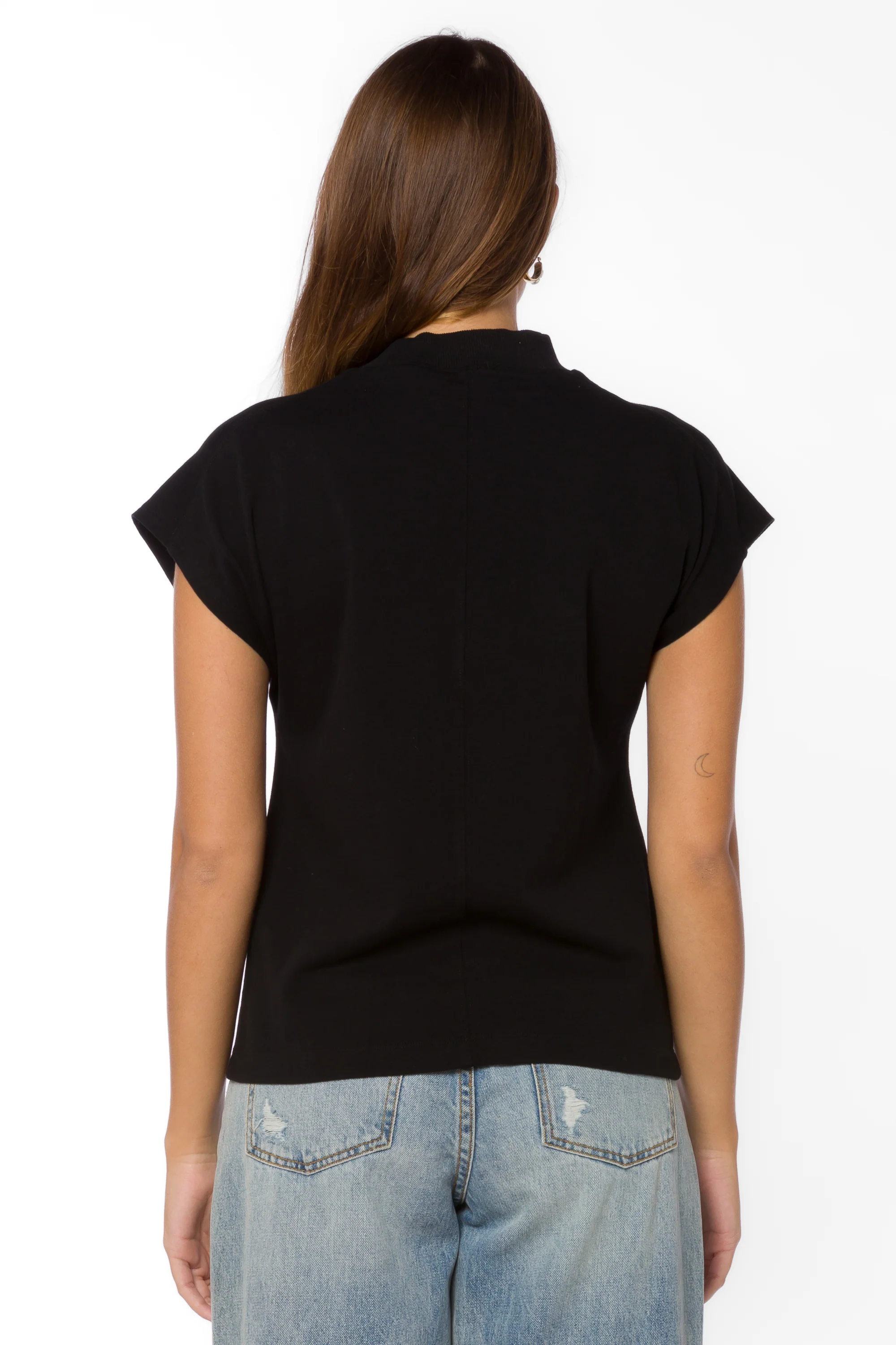 Elizette Black Tee