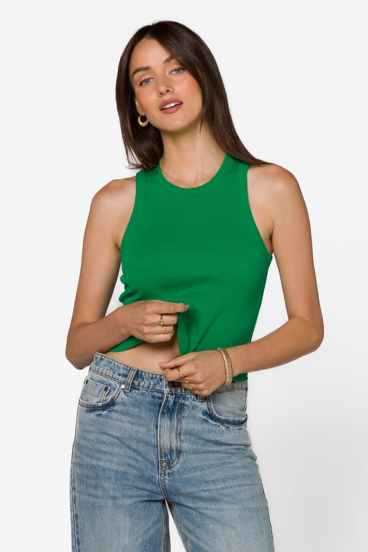 Weston Bright Green Top