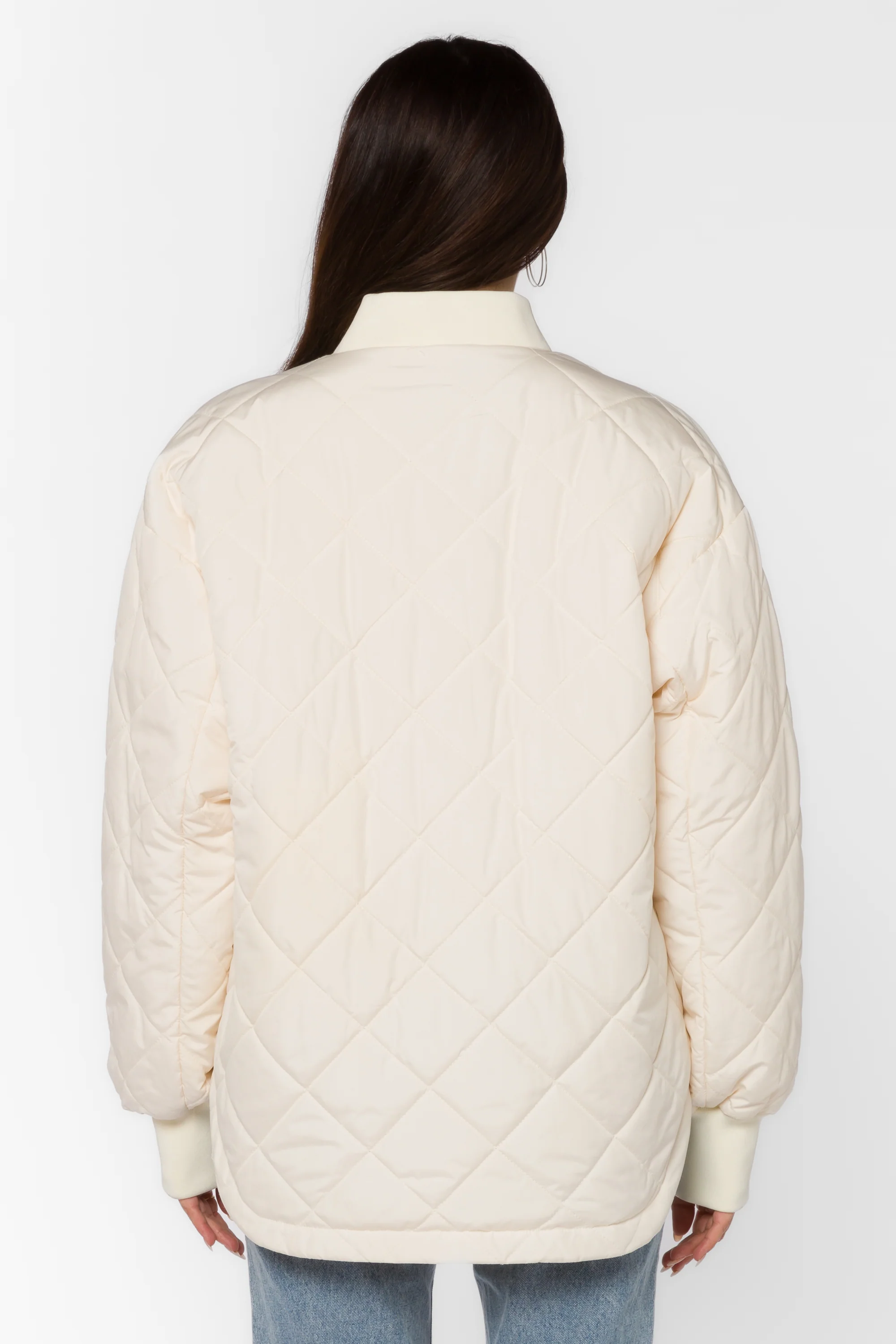 Celeste Ivory Quilted Jacket