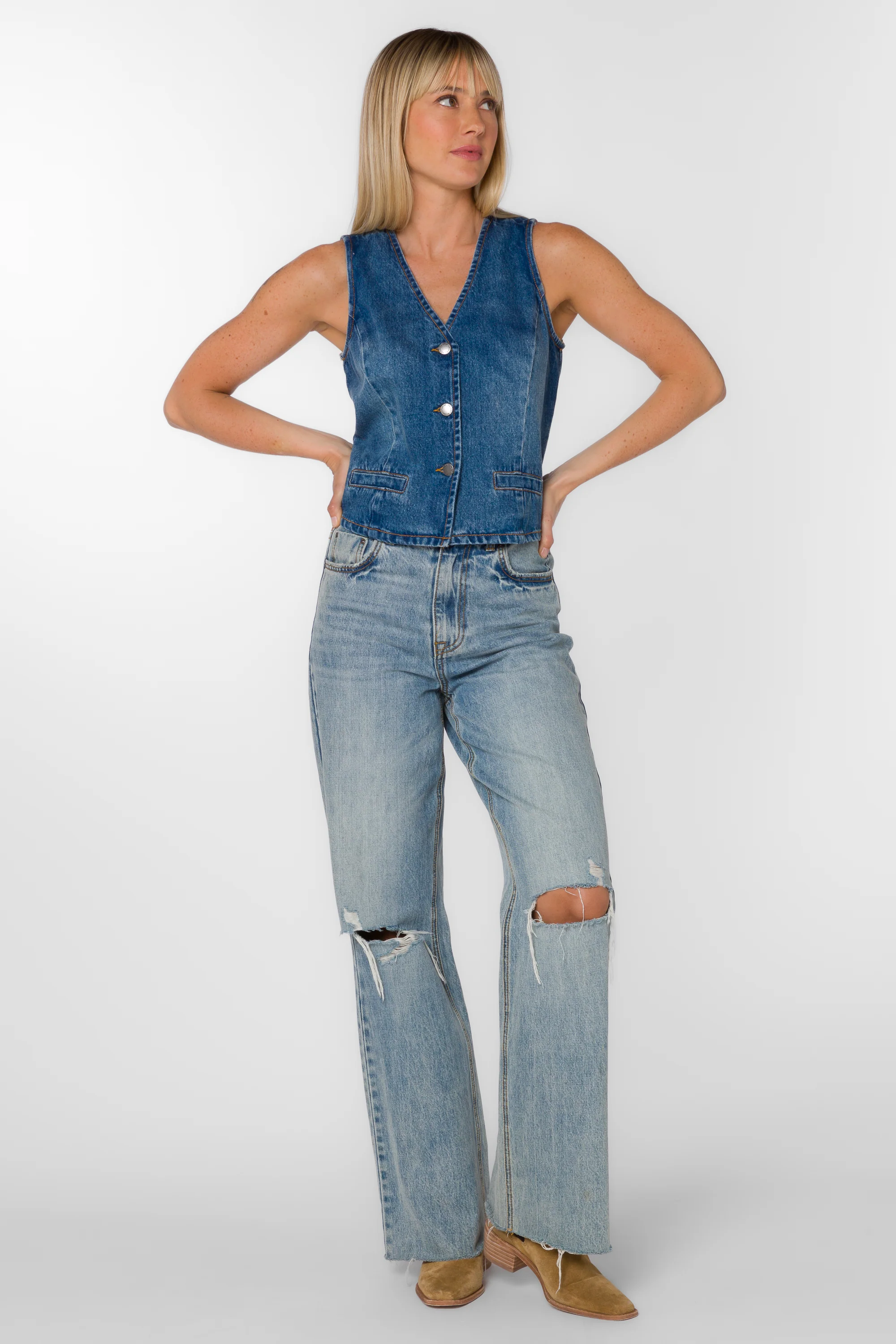 Dellis Evian Blue Vest
