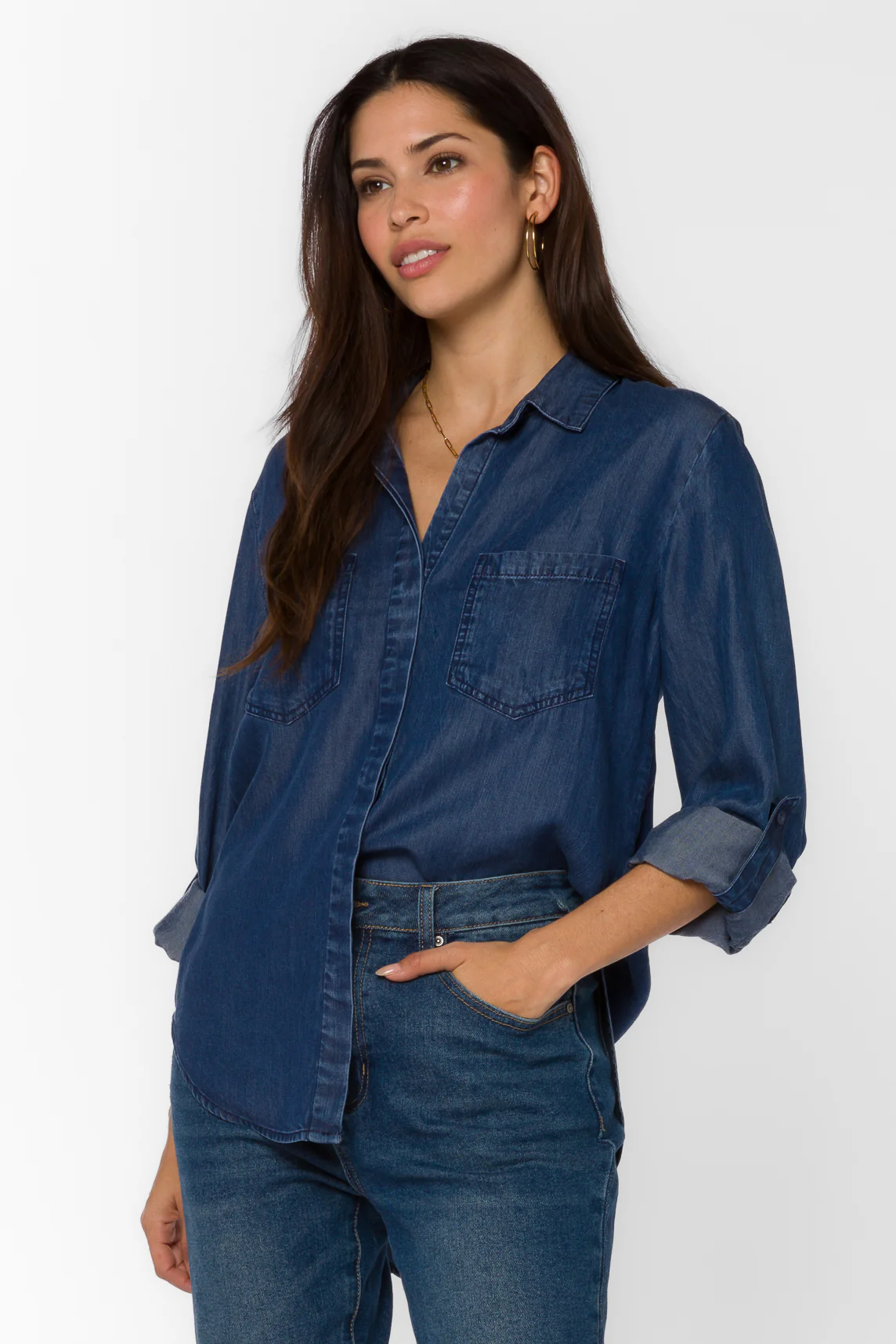 Riley Daphne Blue Shirt
