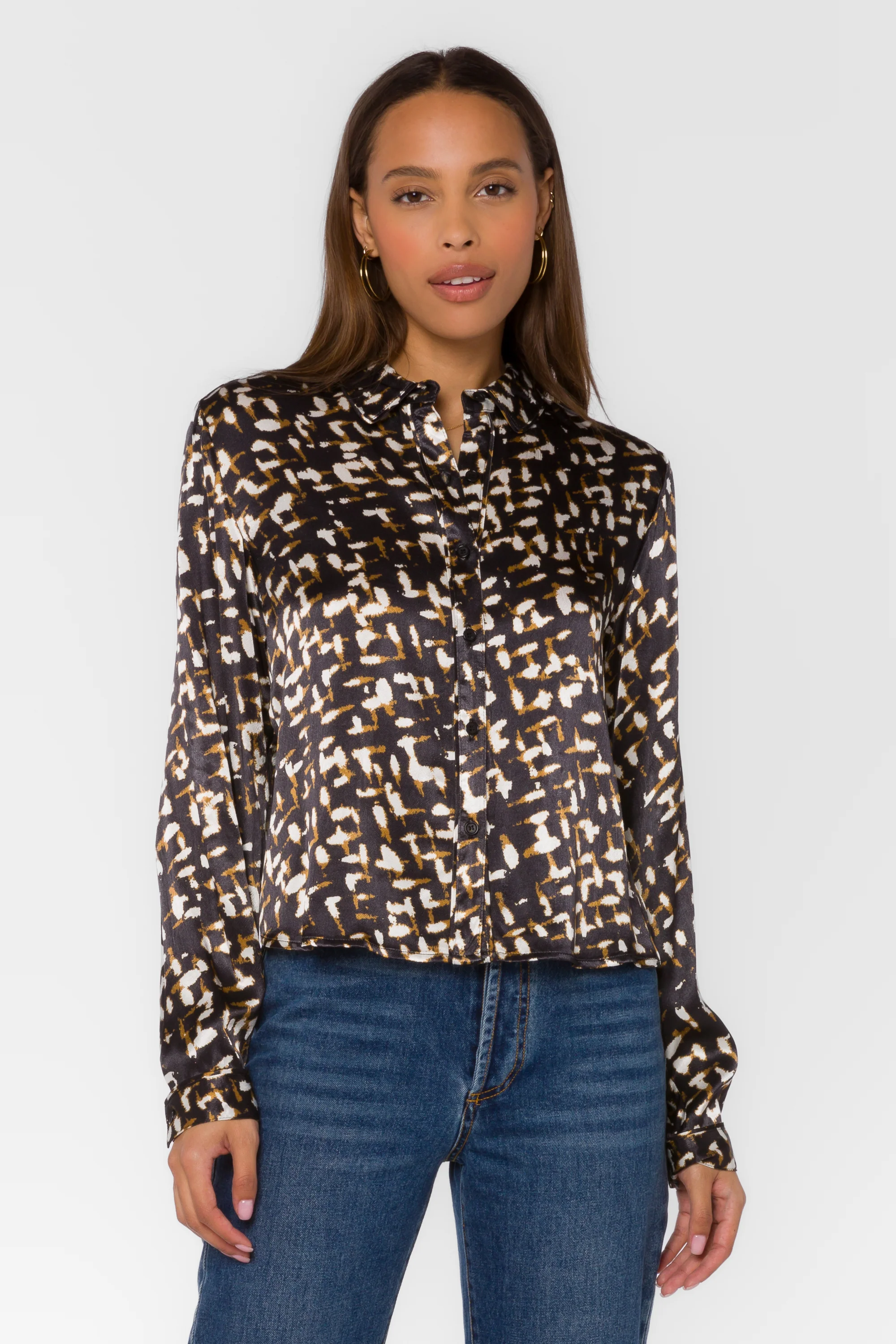 Holden Black Abstract Geo Shirt