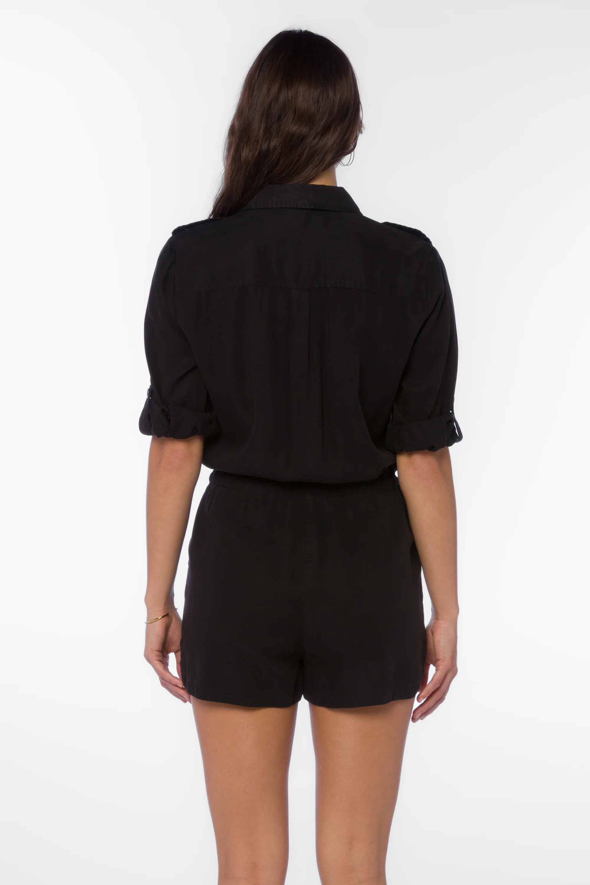 Luba Black Romper