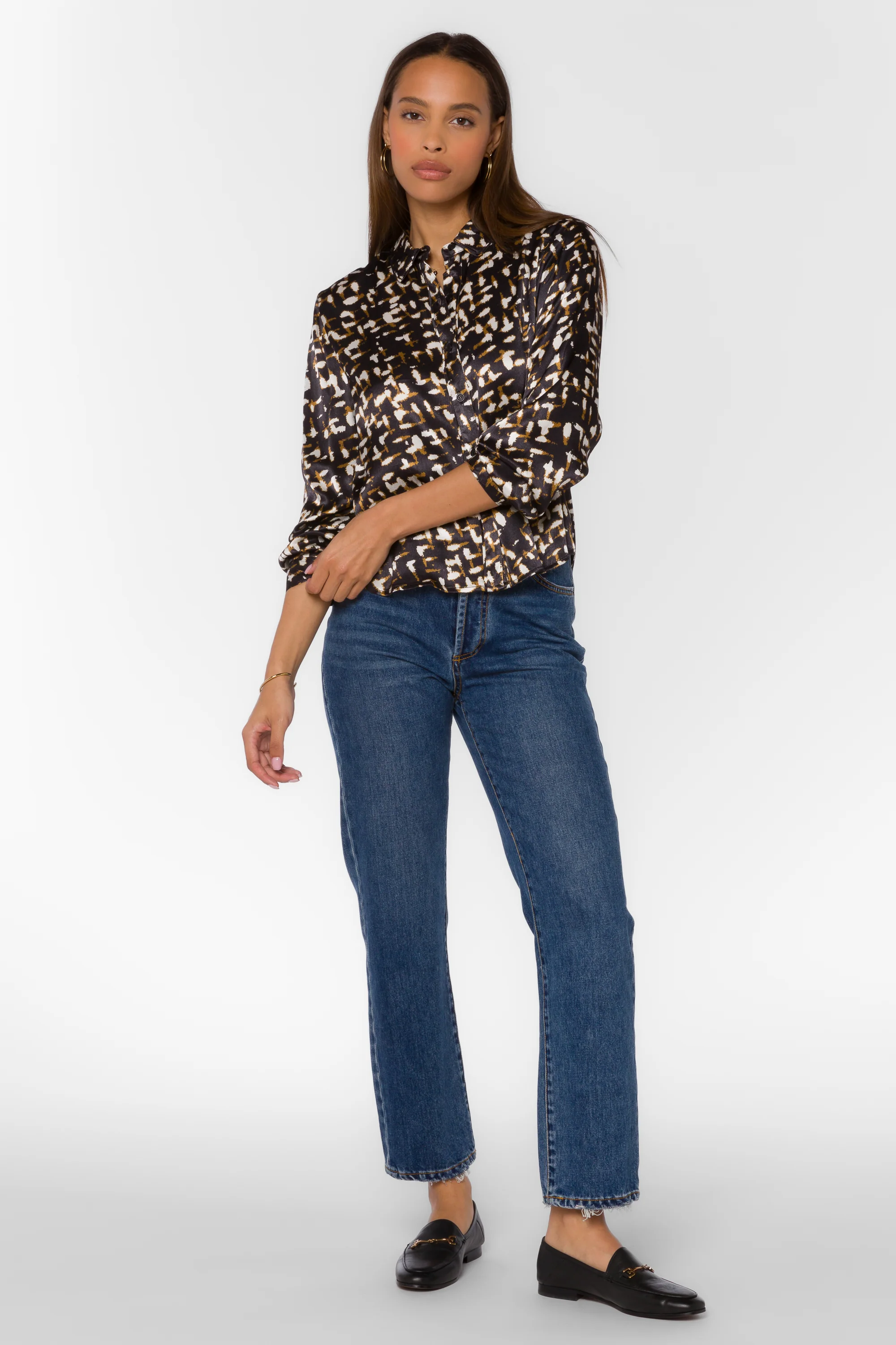 Holden Black Abstract Geo Shirt