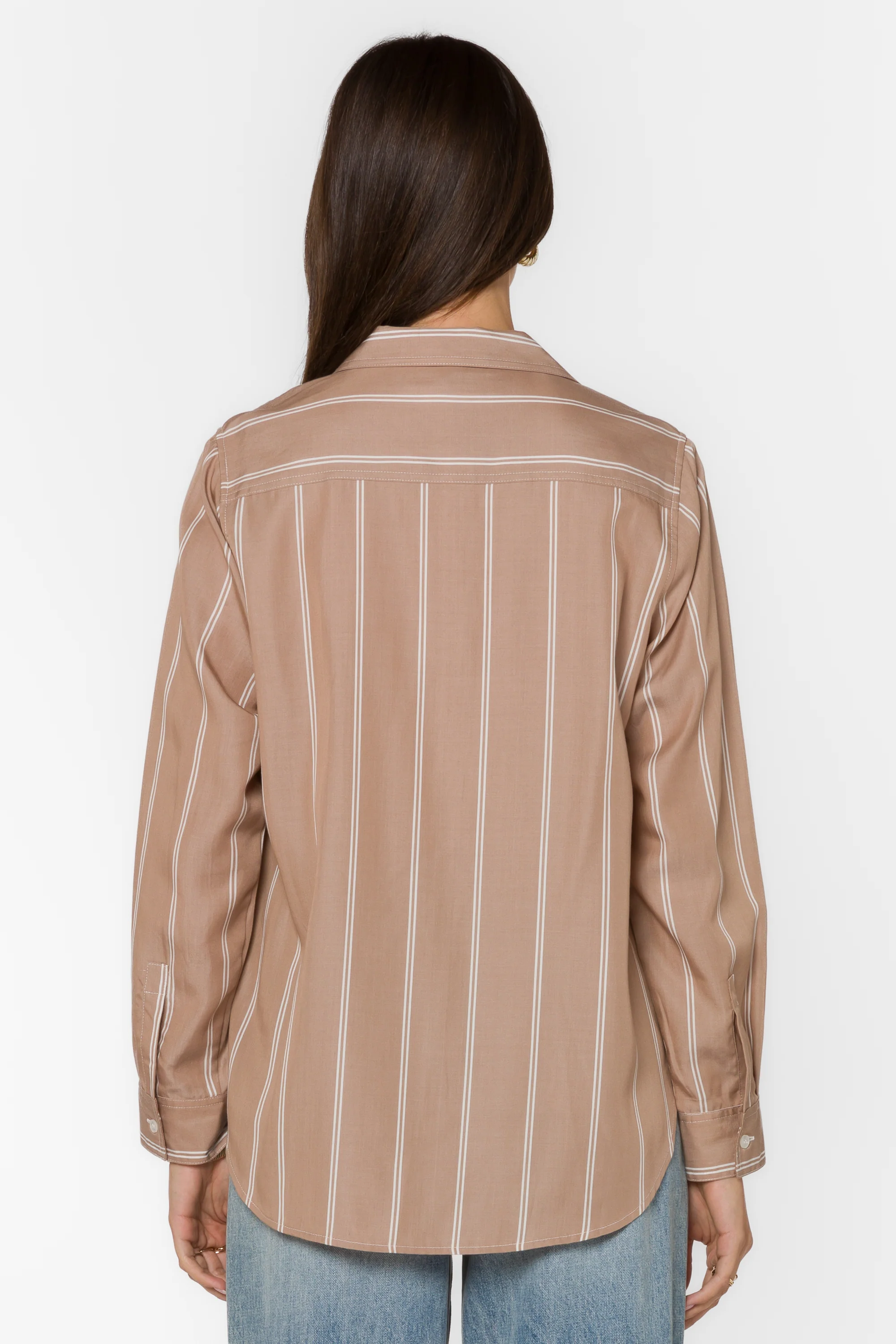 Talma Praline Stripe Shirt