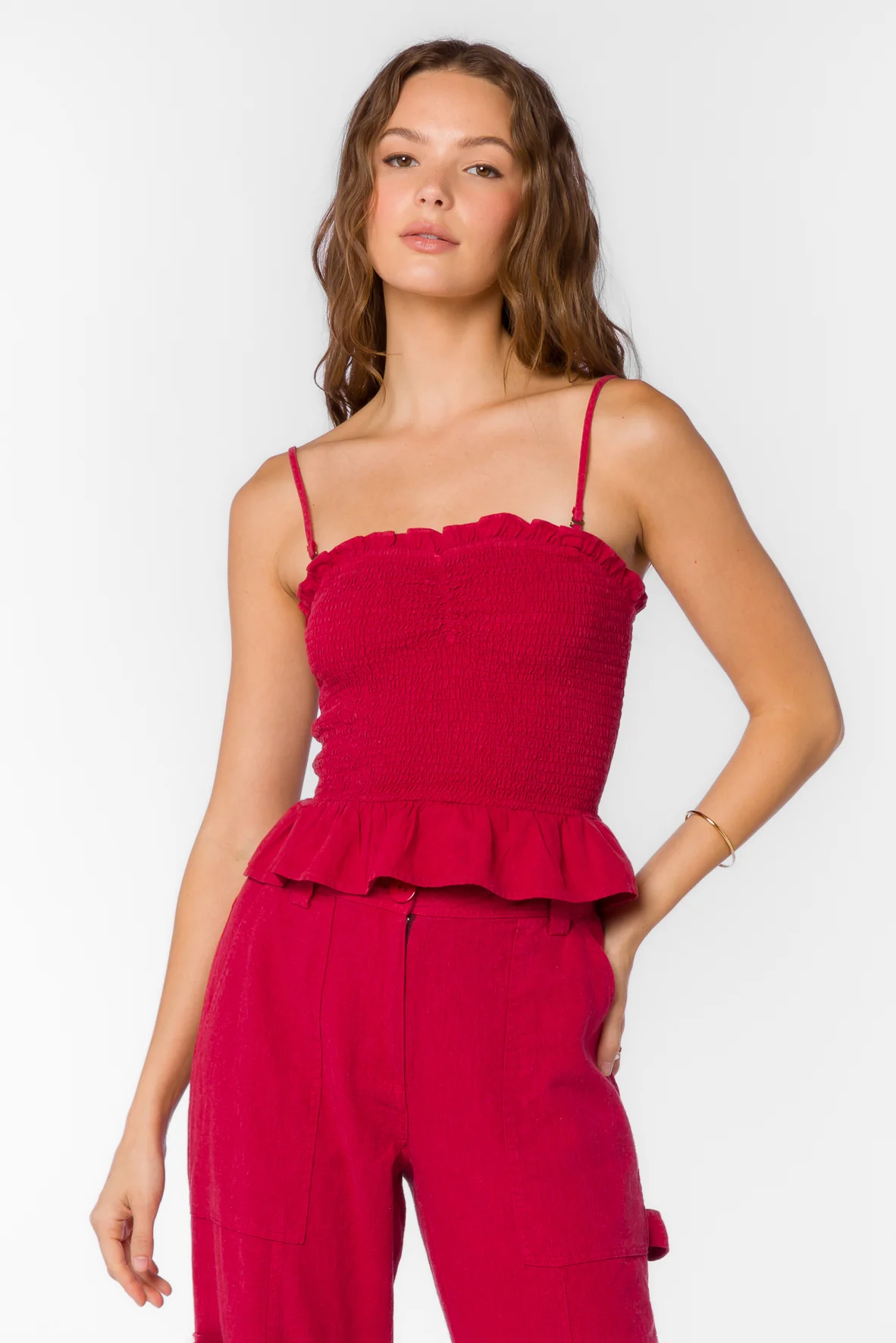 Chantal Red Tank