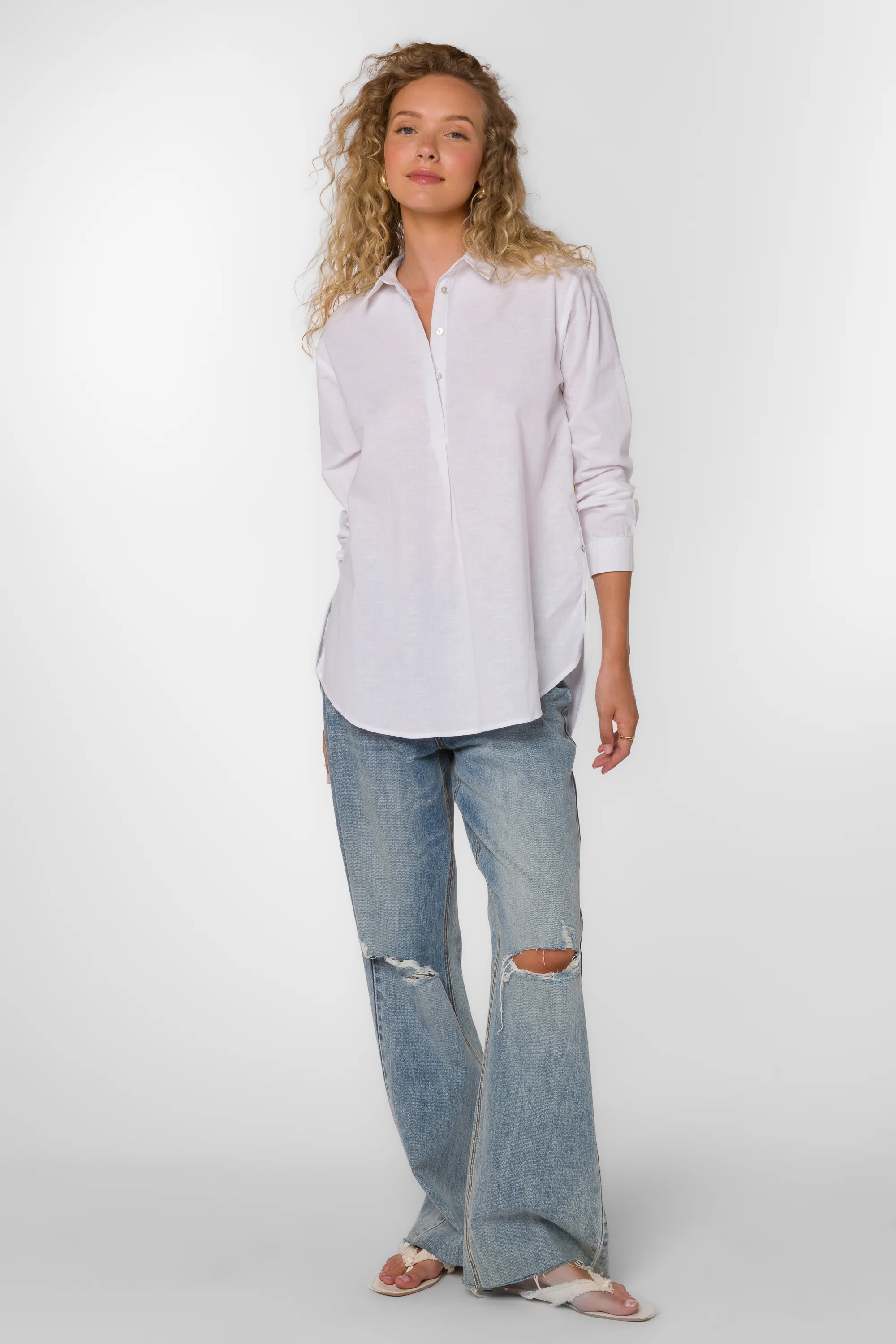 June Optic White Shirt