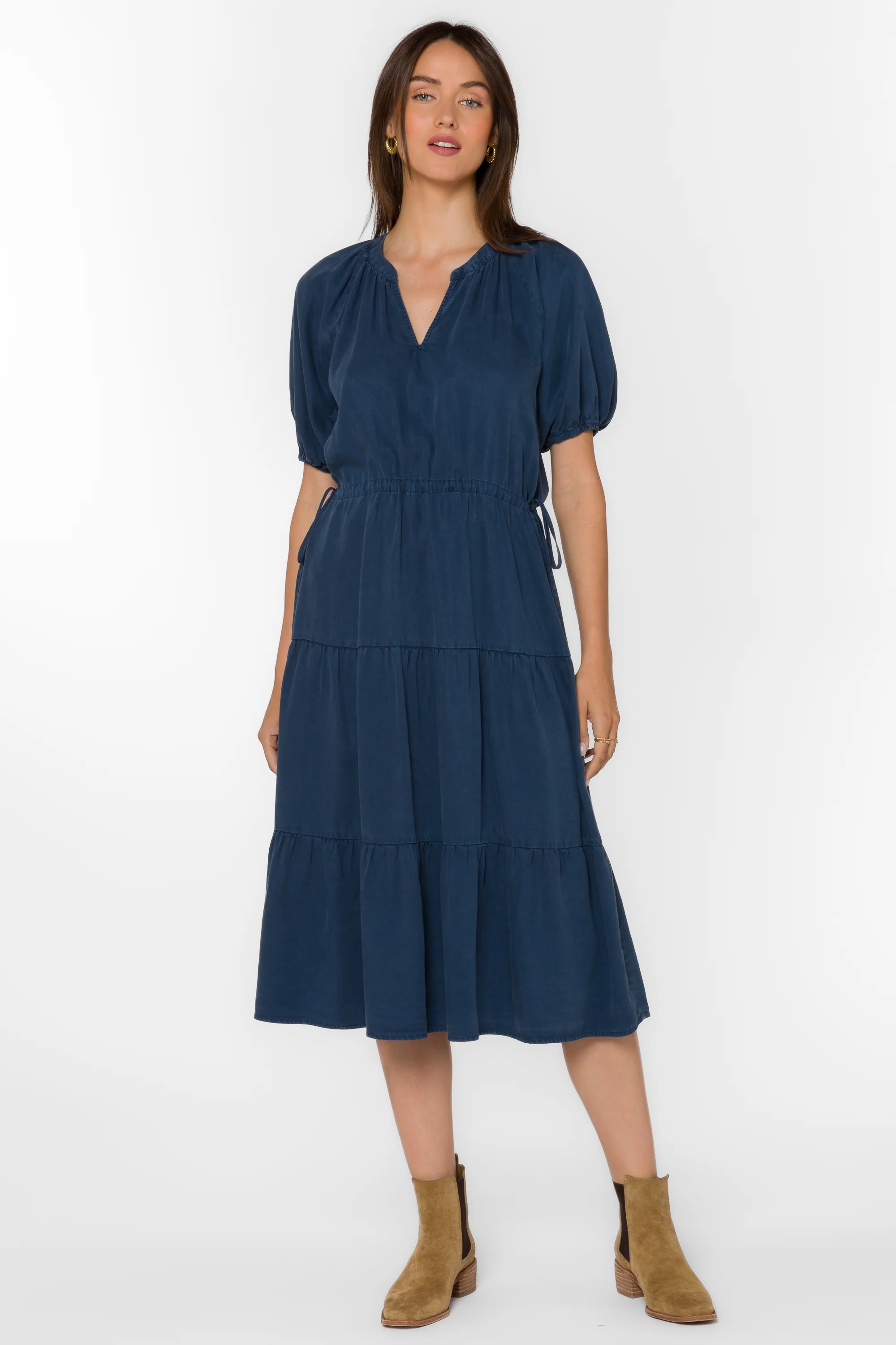 Cassie French Navy Dress
