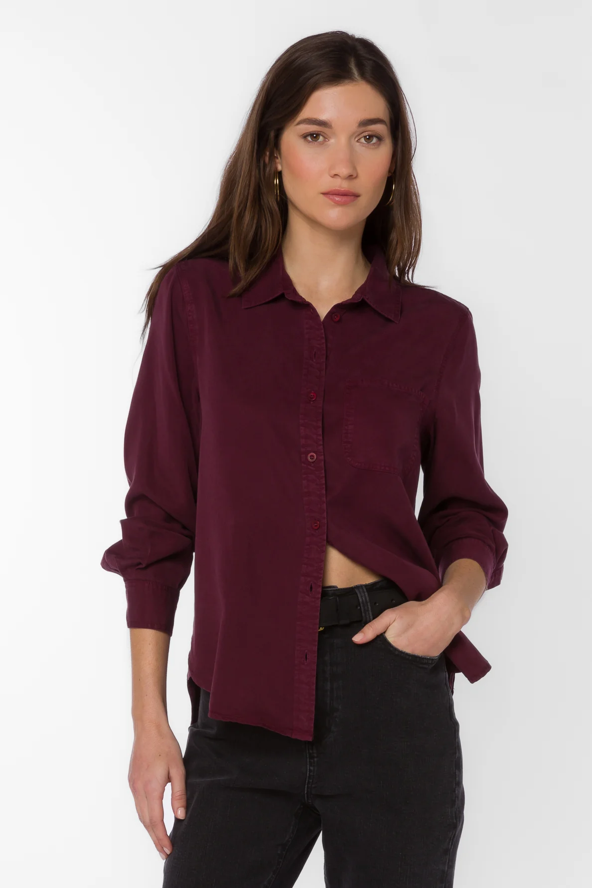 Bennett Prune Shirt