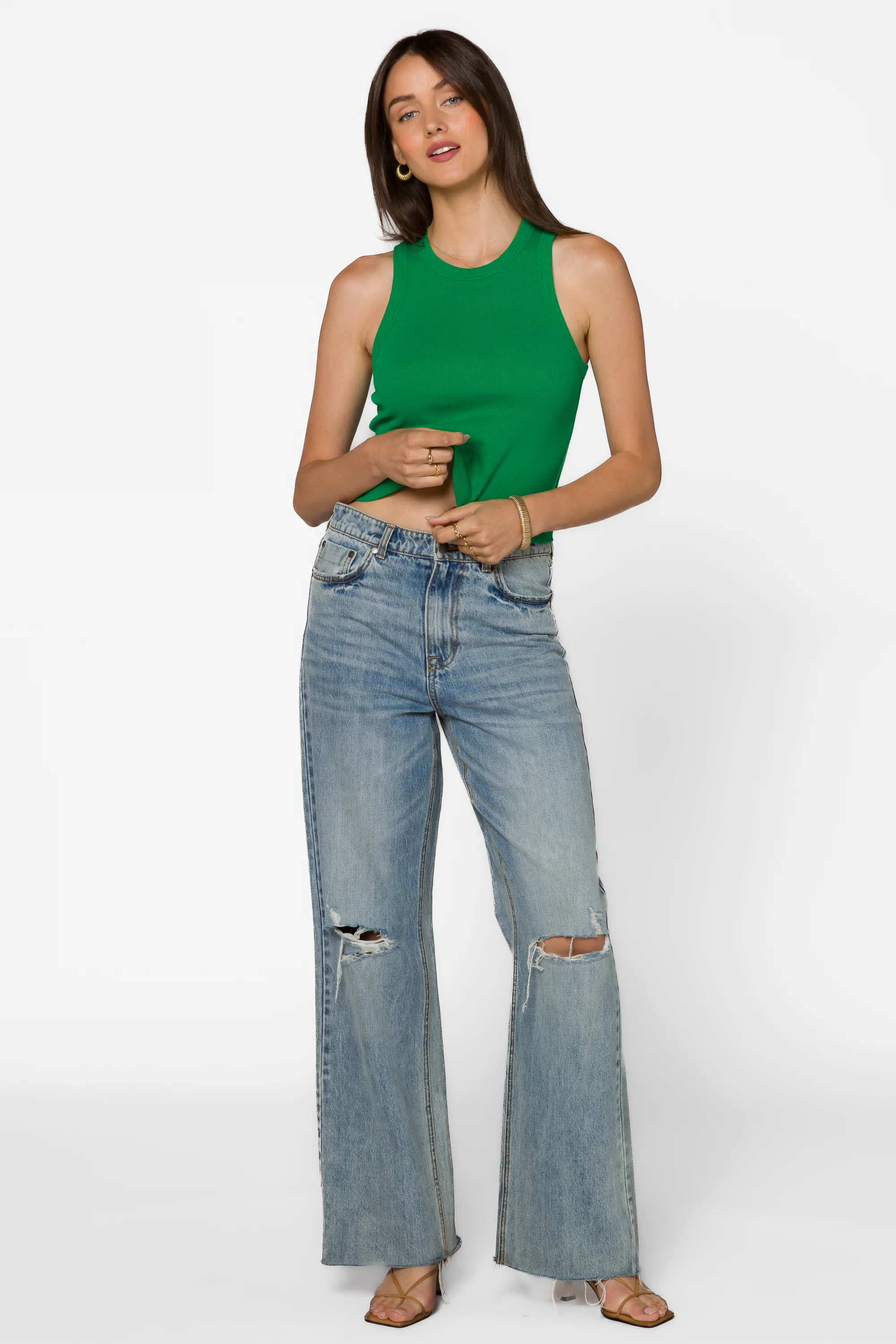 Weston Bright Green Top