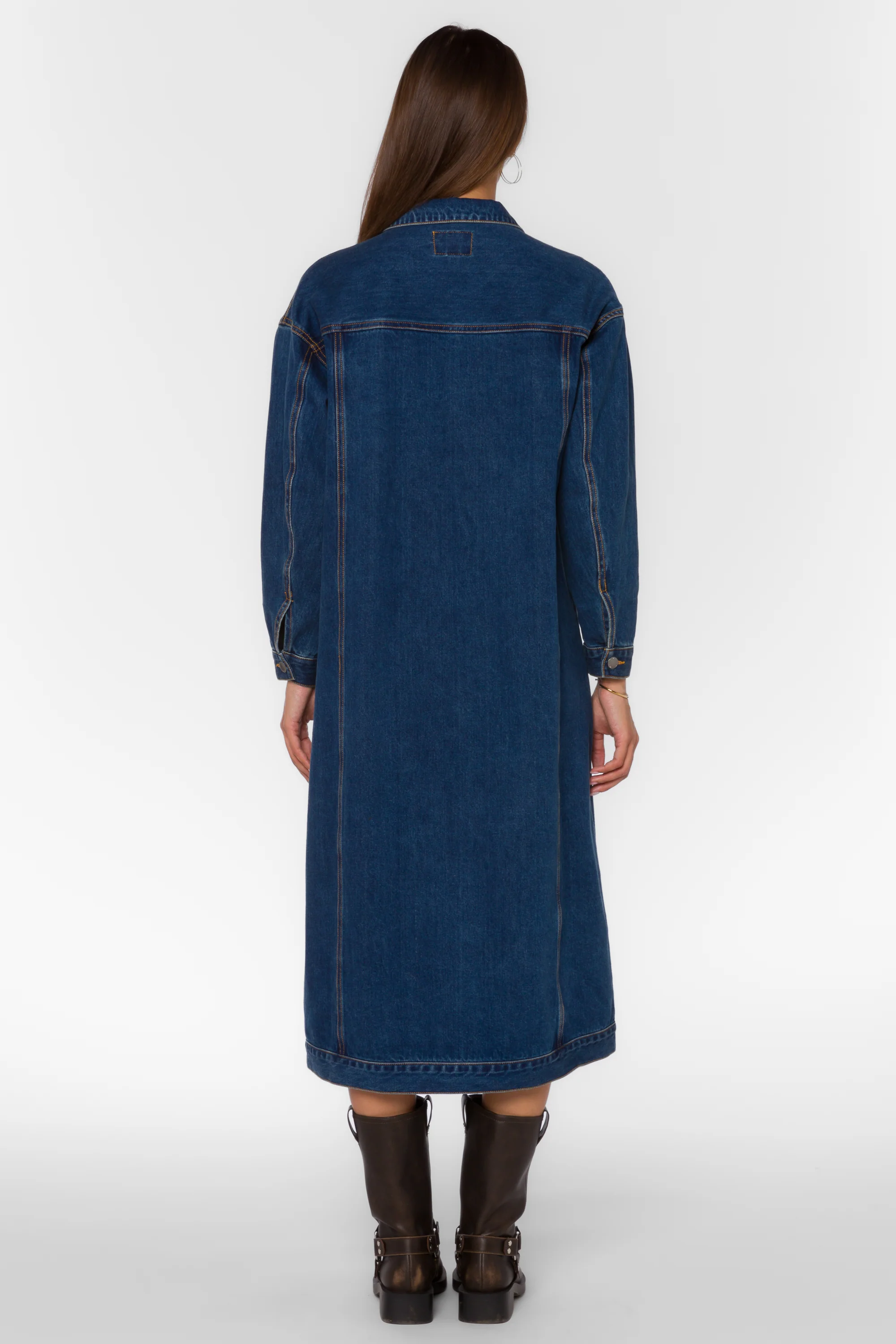 Arden Denim Shirtdress