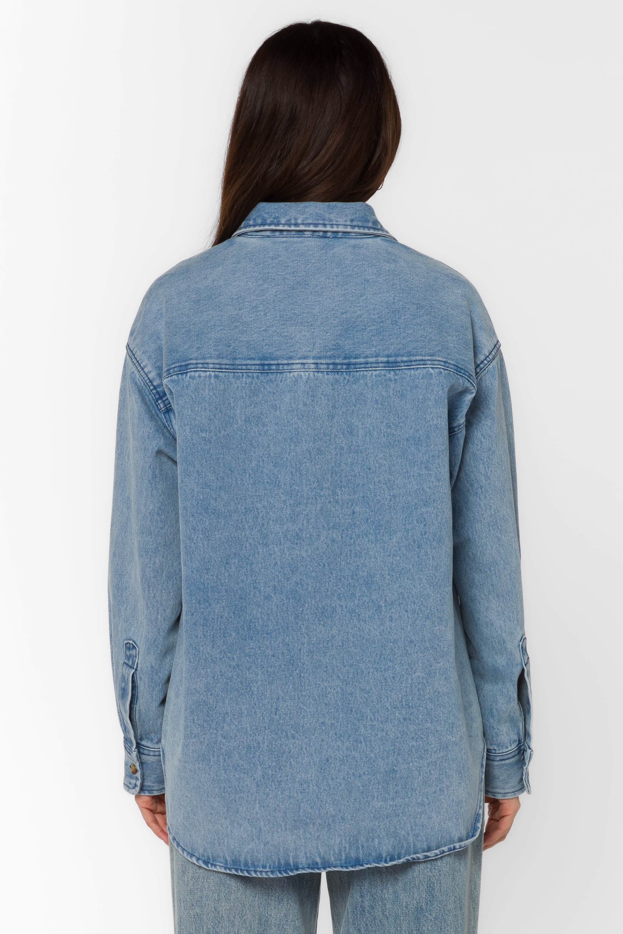 Roger Uptown Blue Shirt Jacket