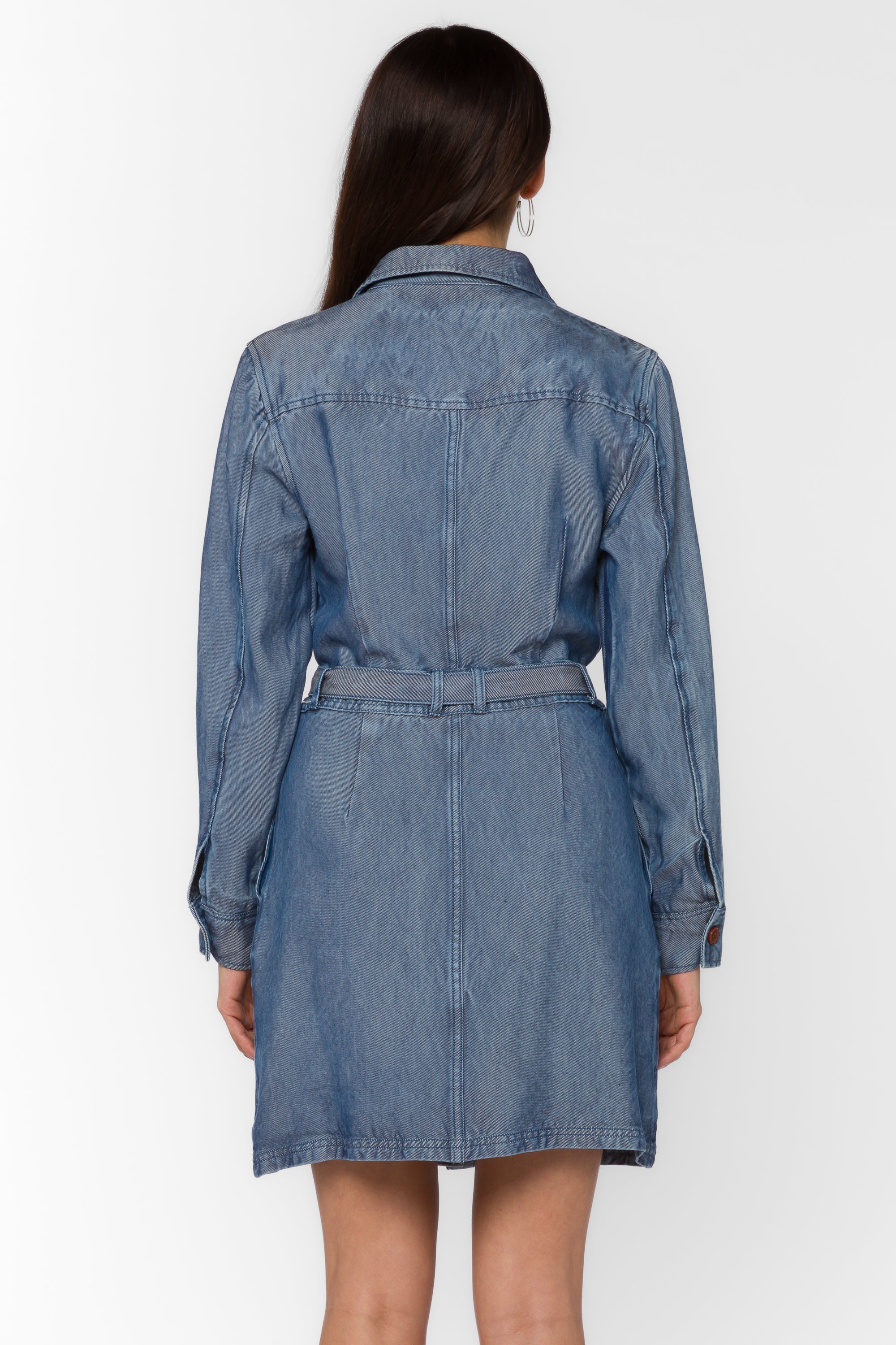 Sahara Calva Blue Dress