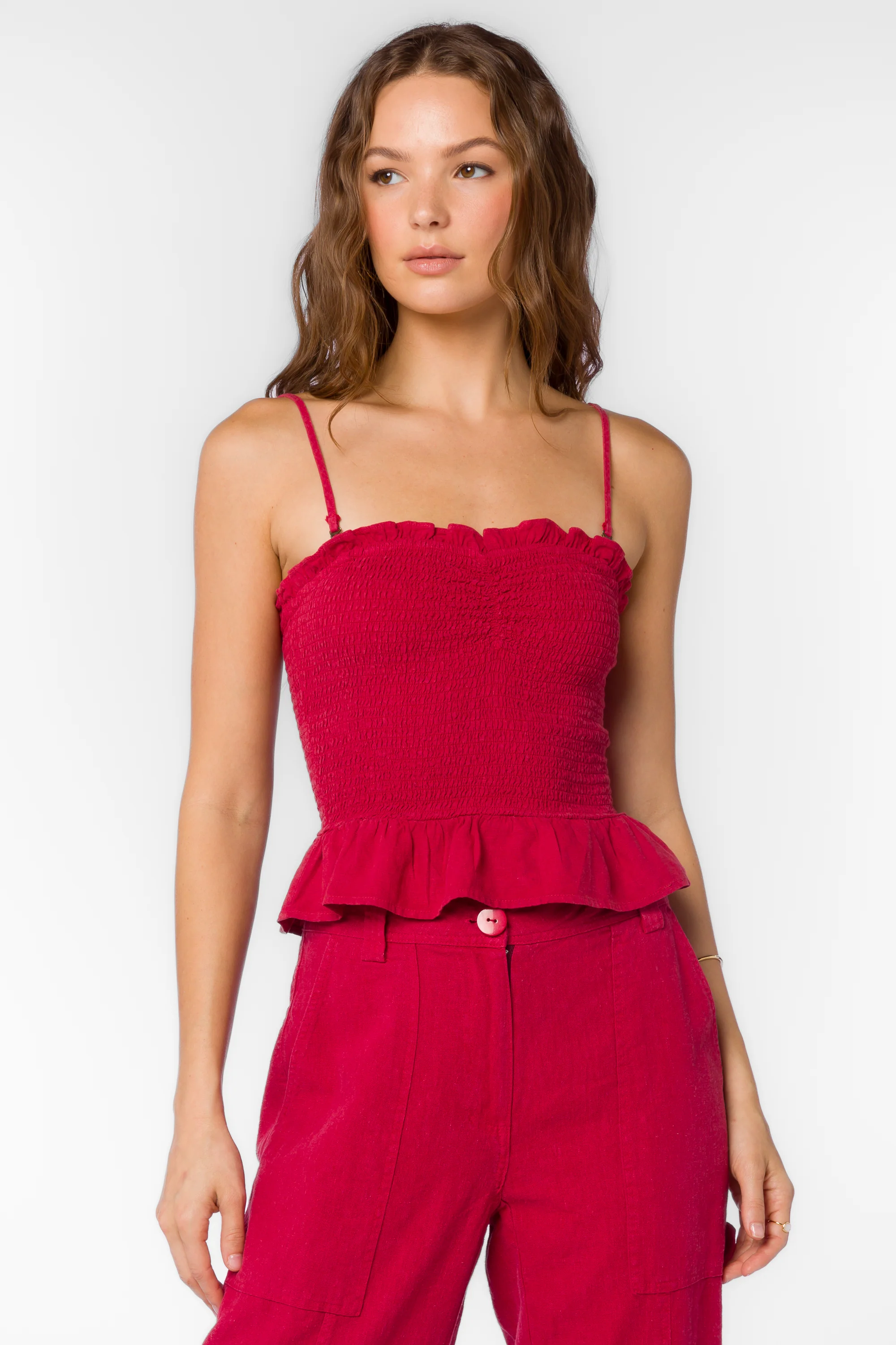 Chantal Red Tank