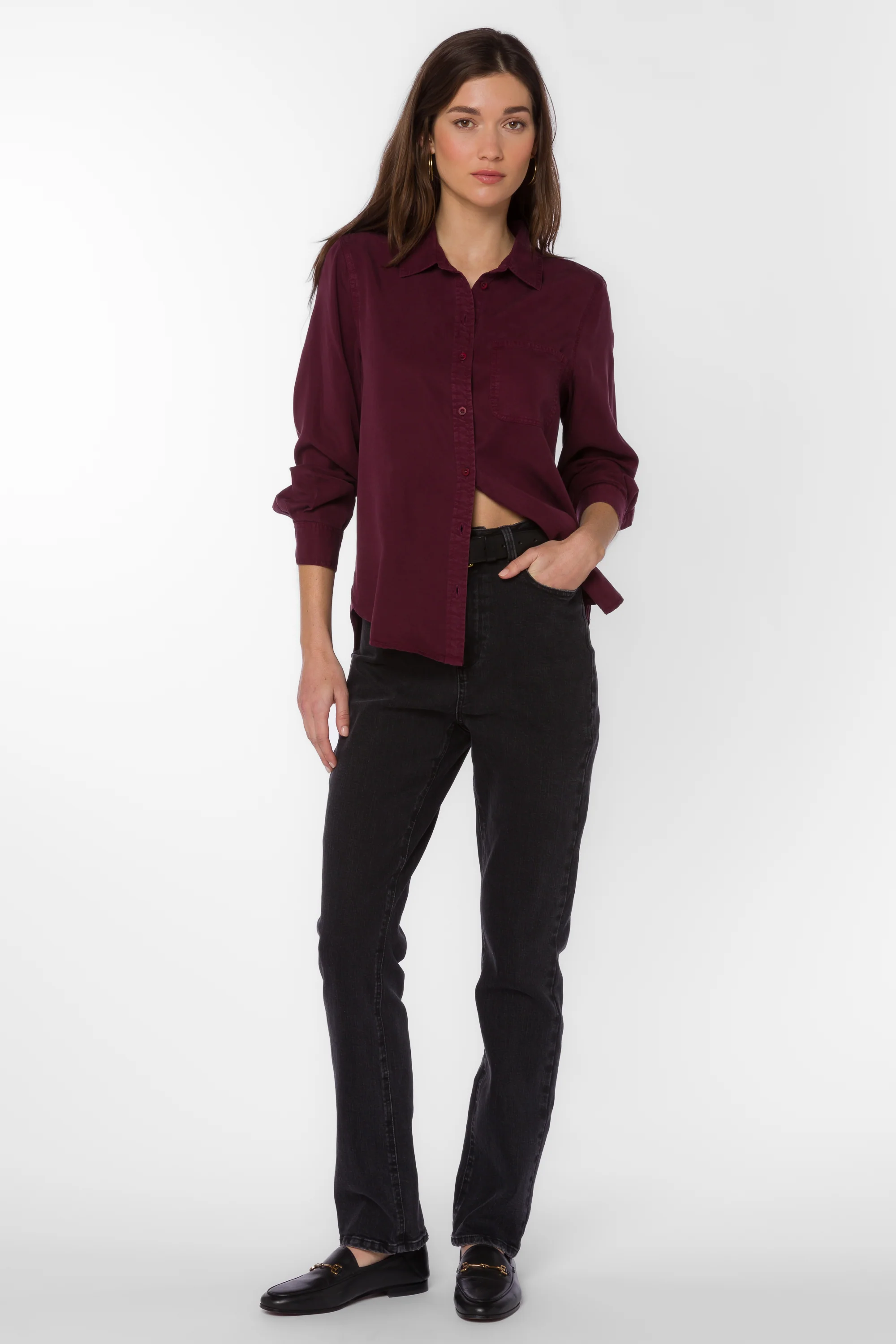 Bennett Prune Shirt
