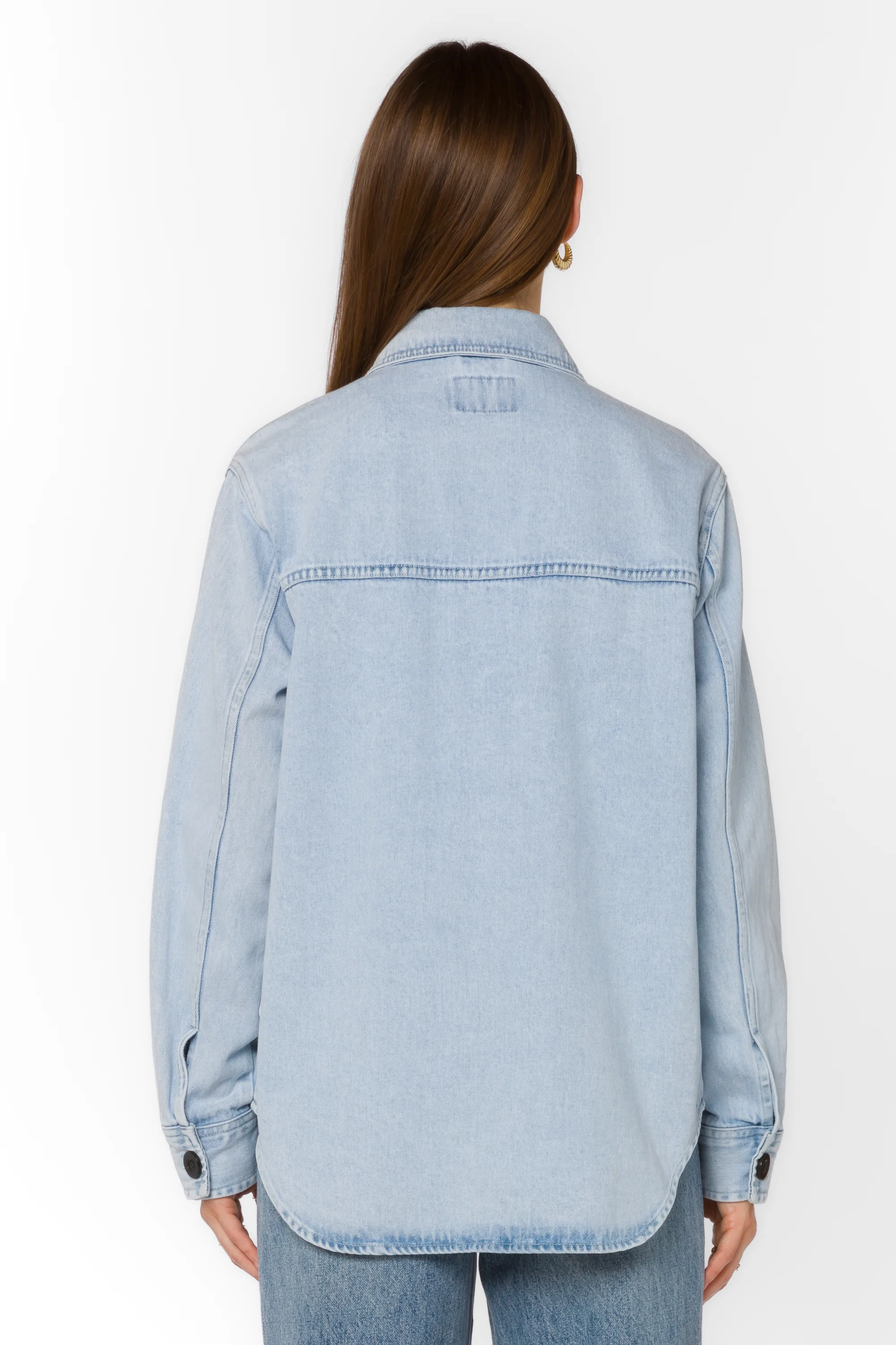 Austin Light Mineral Blue Shirt Jacket