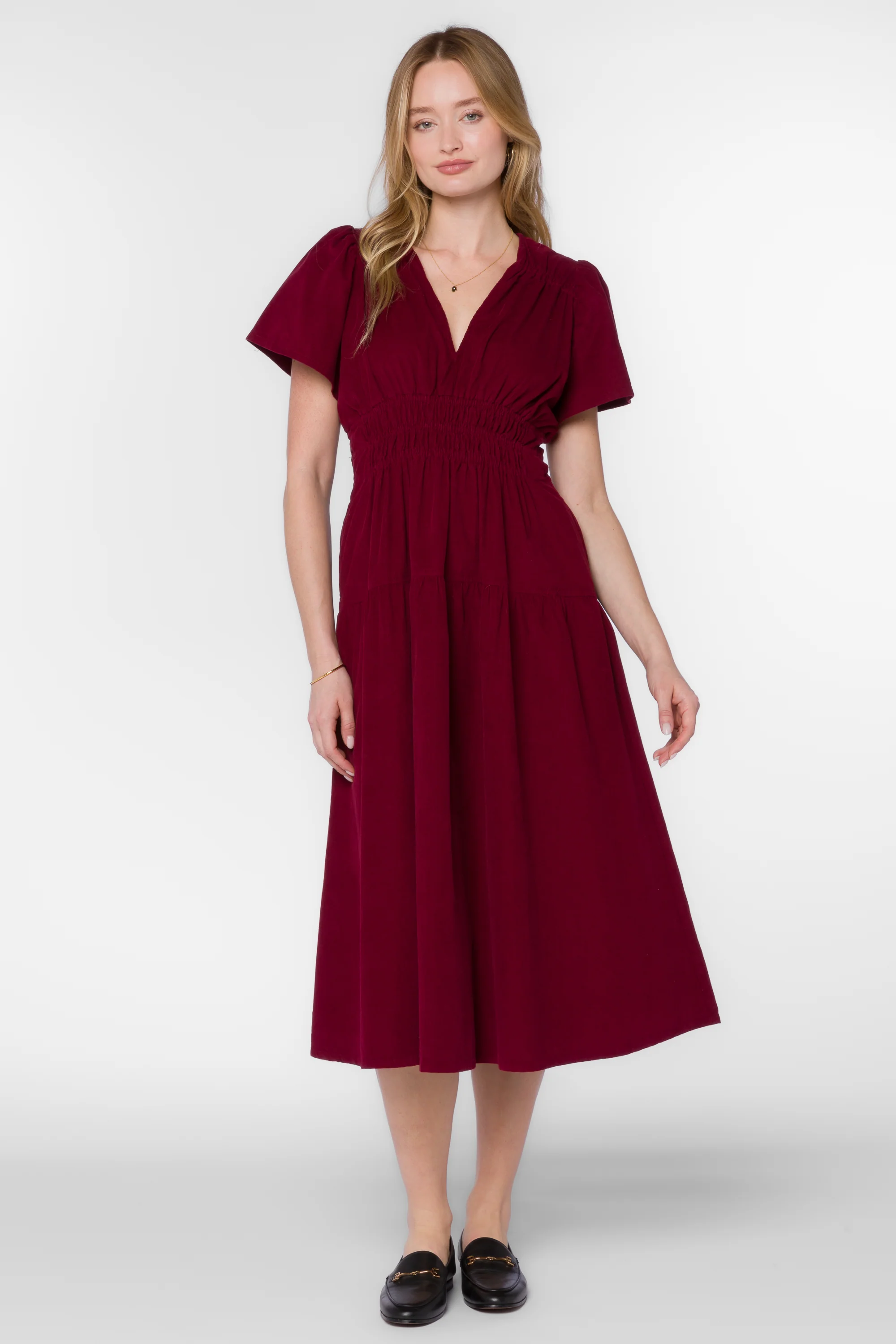 Julissa Cabernet Dress