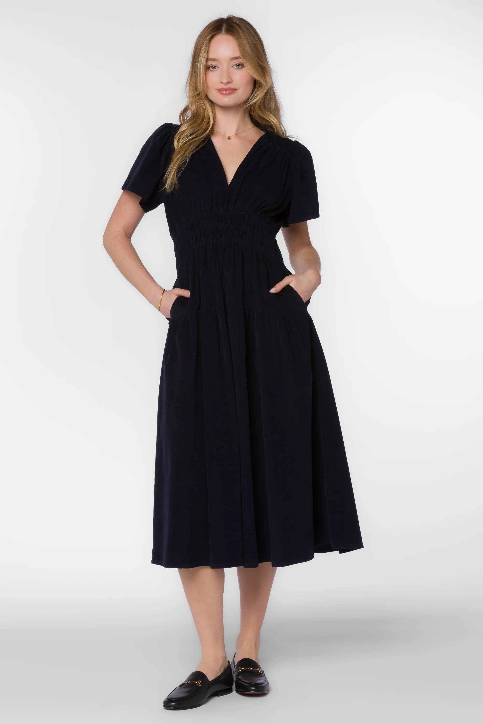 Julissa Dark Navy Dress