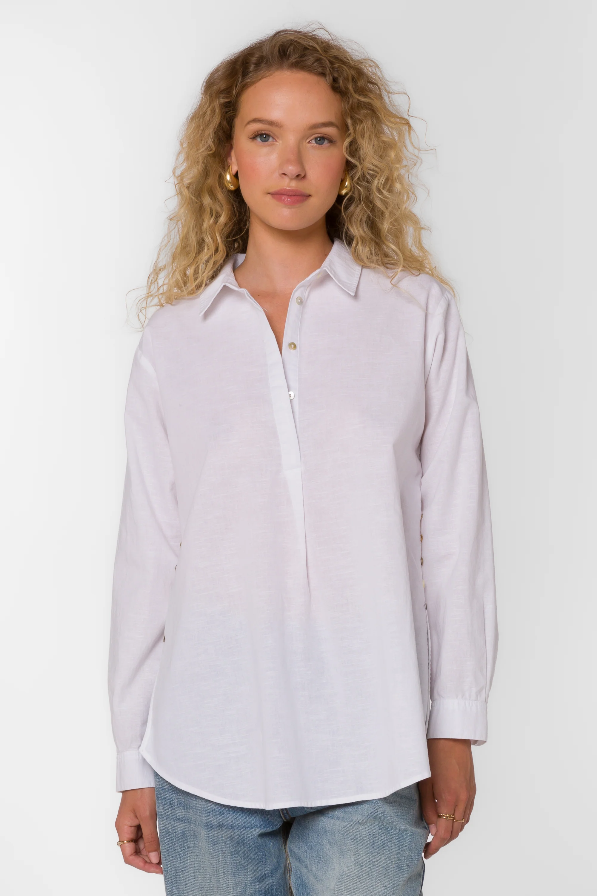 June Optic White Shirt